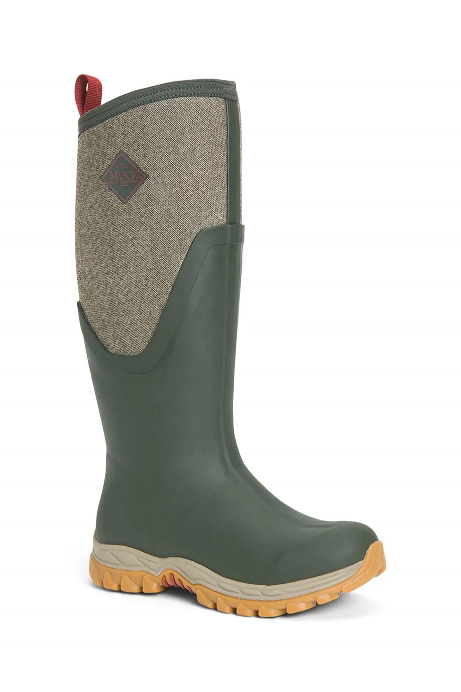 Olive Green Muck Boot Arctic Sport II dame st&oslash;vel