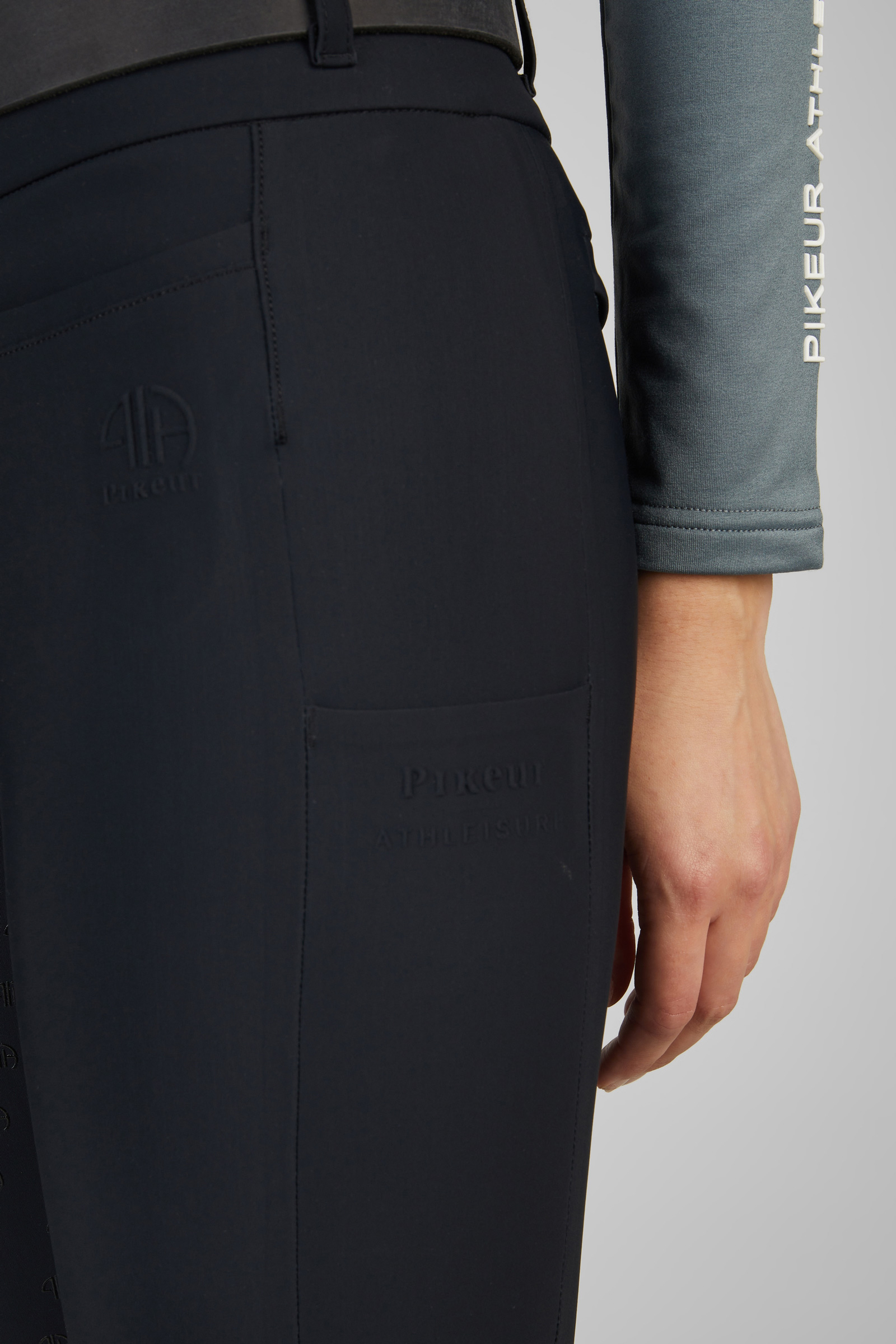 Pikeur Linnett nahtlos heforsterkede ridetights til dame med høyt liv og full seat