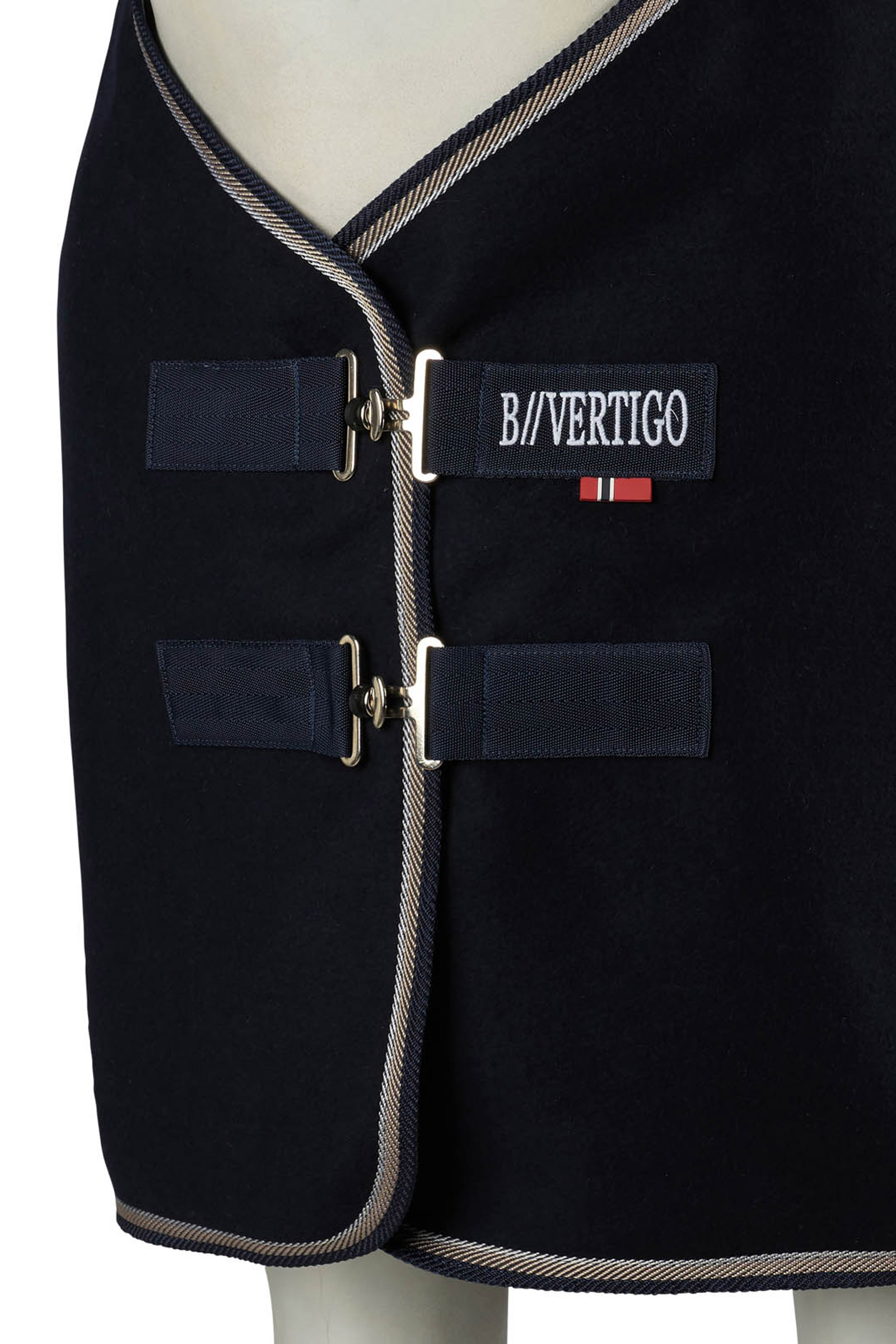 B Vertigo Arendal Golden Stripe ulldekken