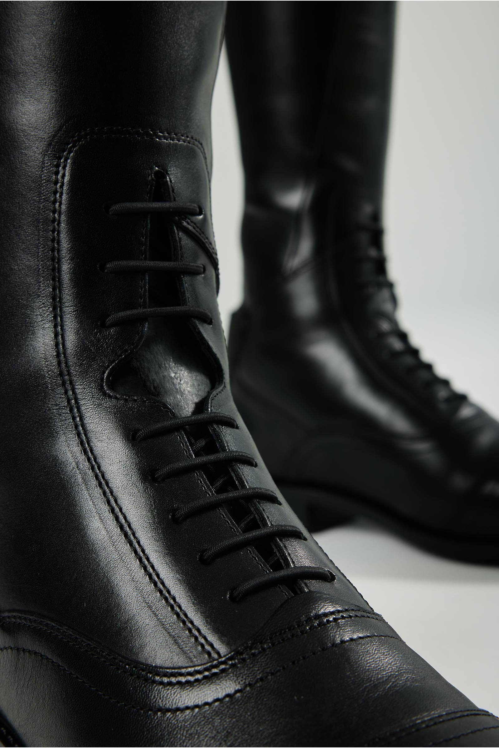 LeMieux ridest&oslash;vler med sn&oslash;ring, kort skaft