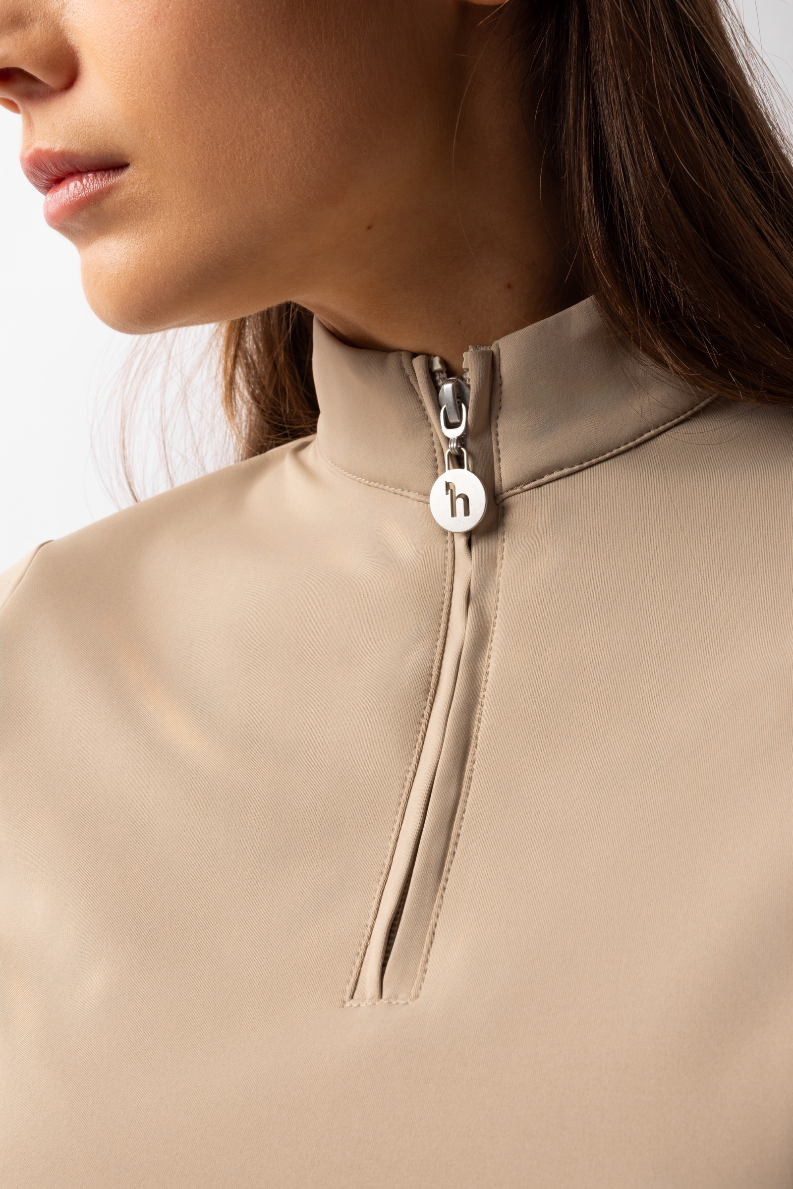 Horze Lilian Damene treningsskjorte med lange ermer