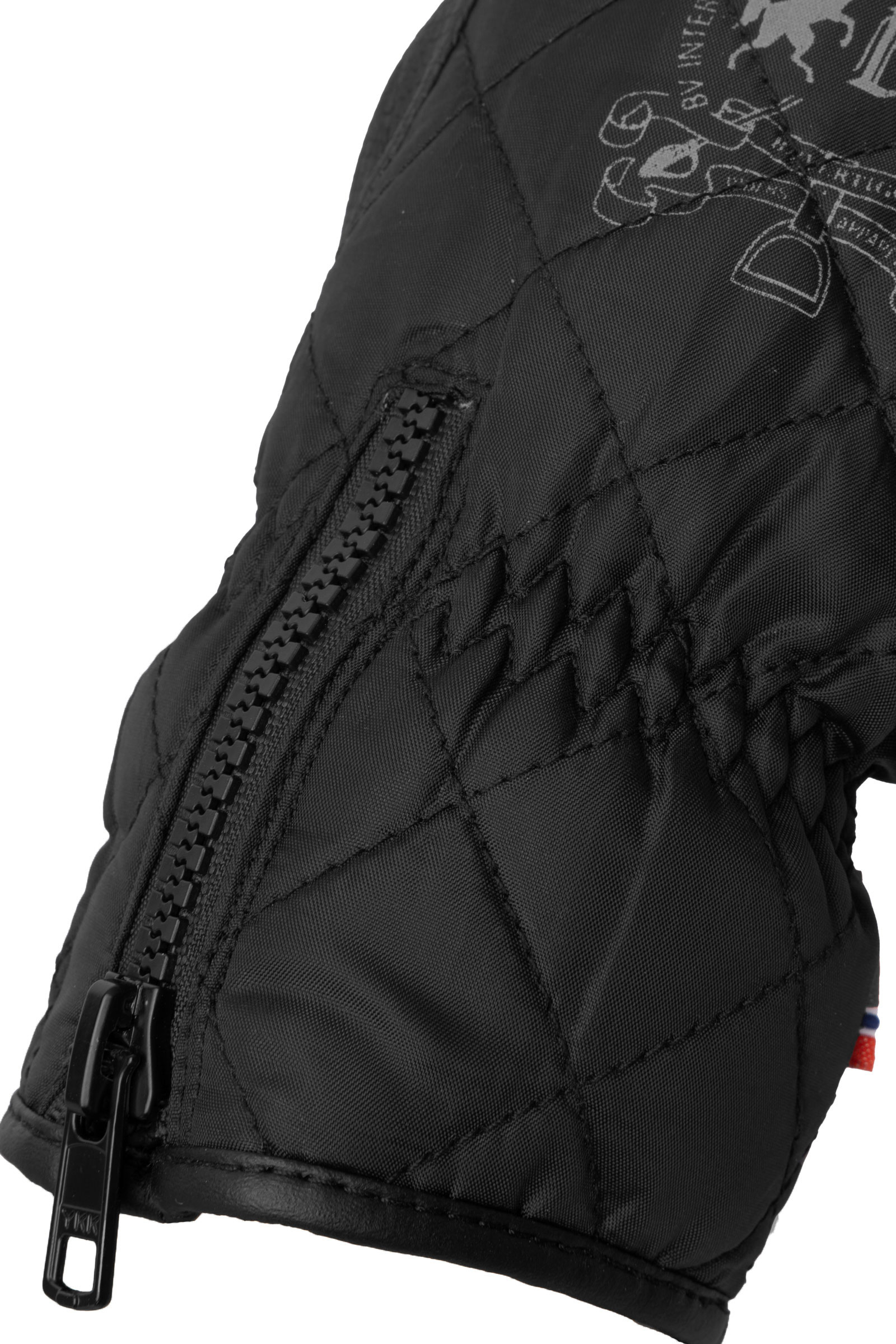 B Vertigo Onyx Vanntette polstrede ridehansker