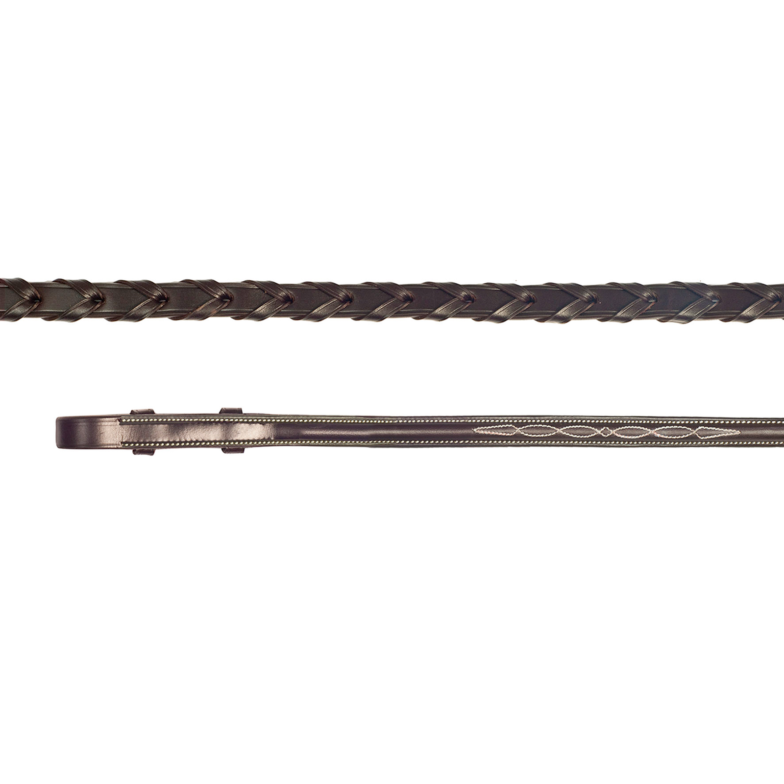 Schockermöhle Sports Hunter Laced tøyler, hunter tøyler, krok&spenn