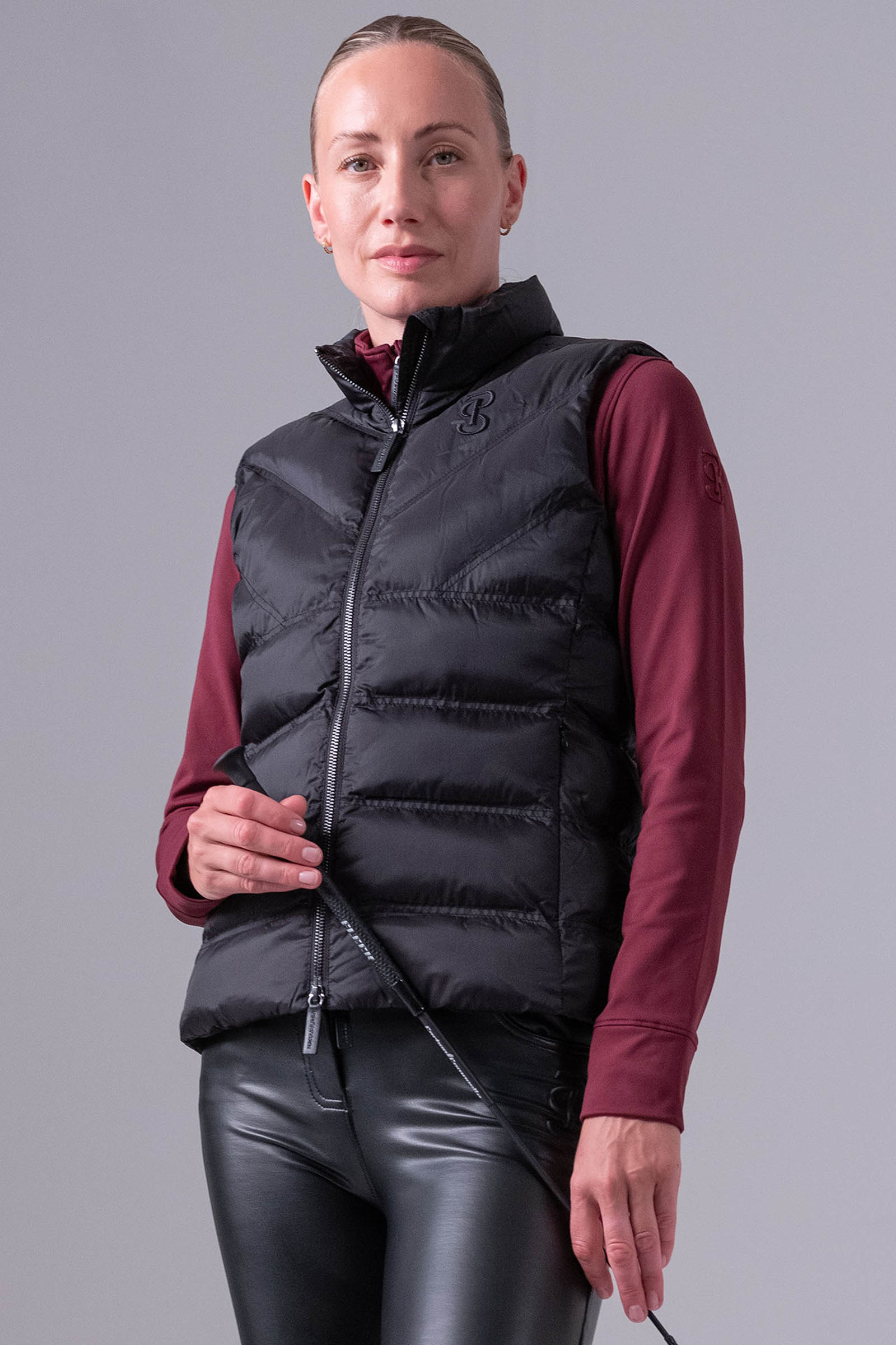Black PS of Sweden Lucy Women´s Puffer Vest