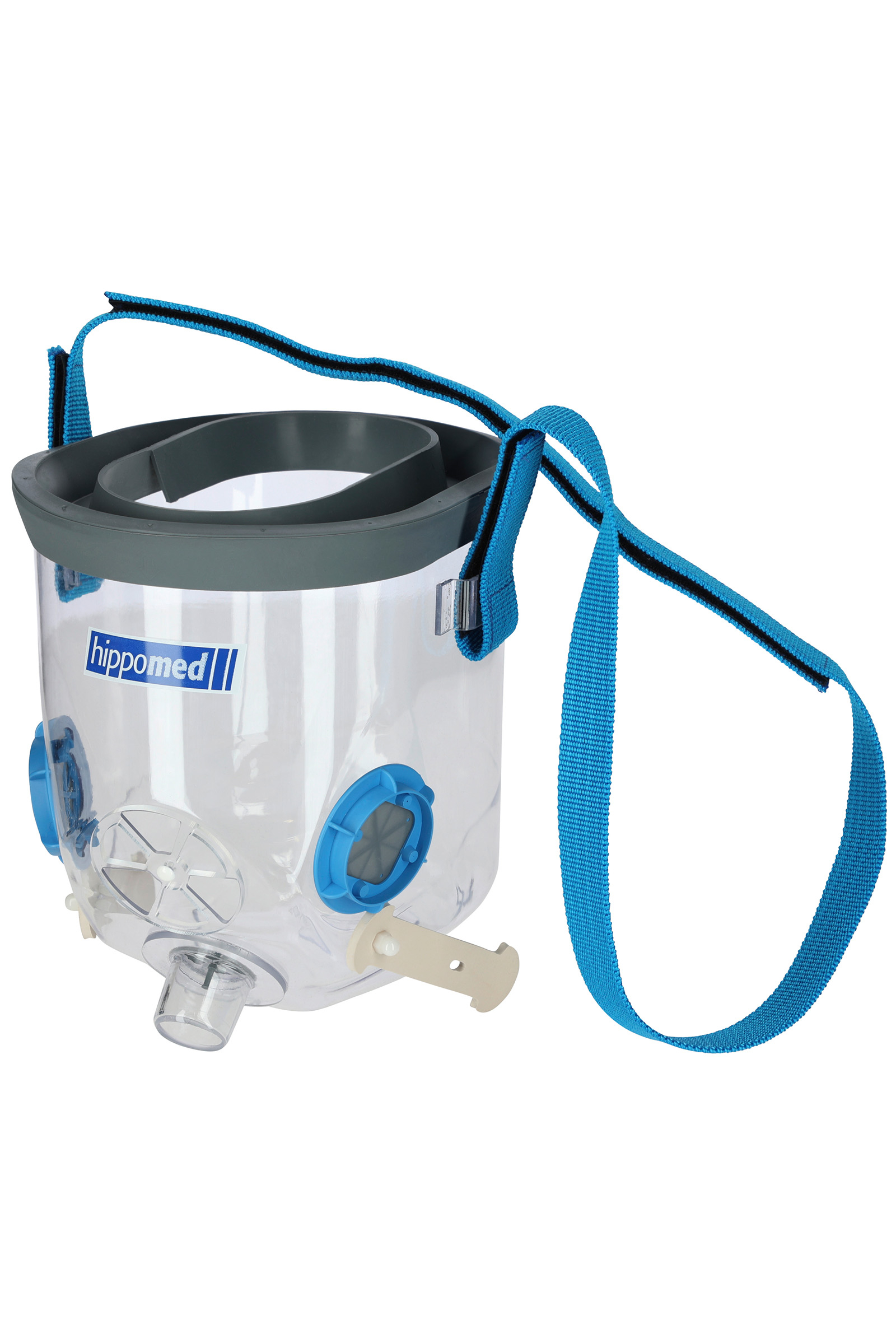 Hippomed inhaleringsmaske inkludert tilbehør til AirOne Flex, varmblods