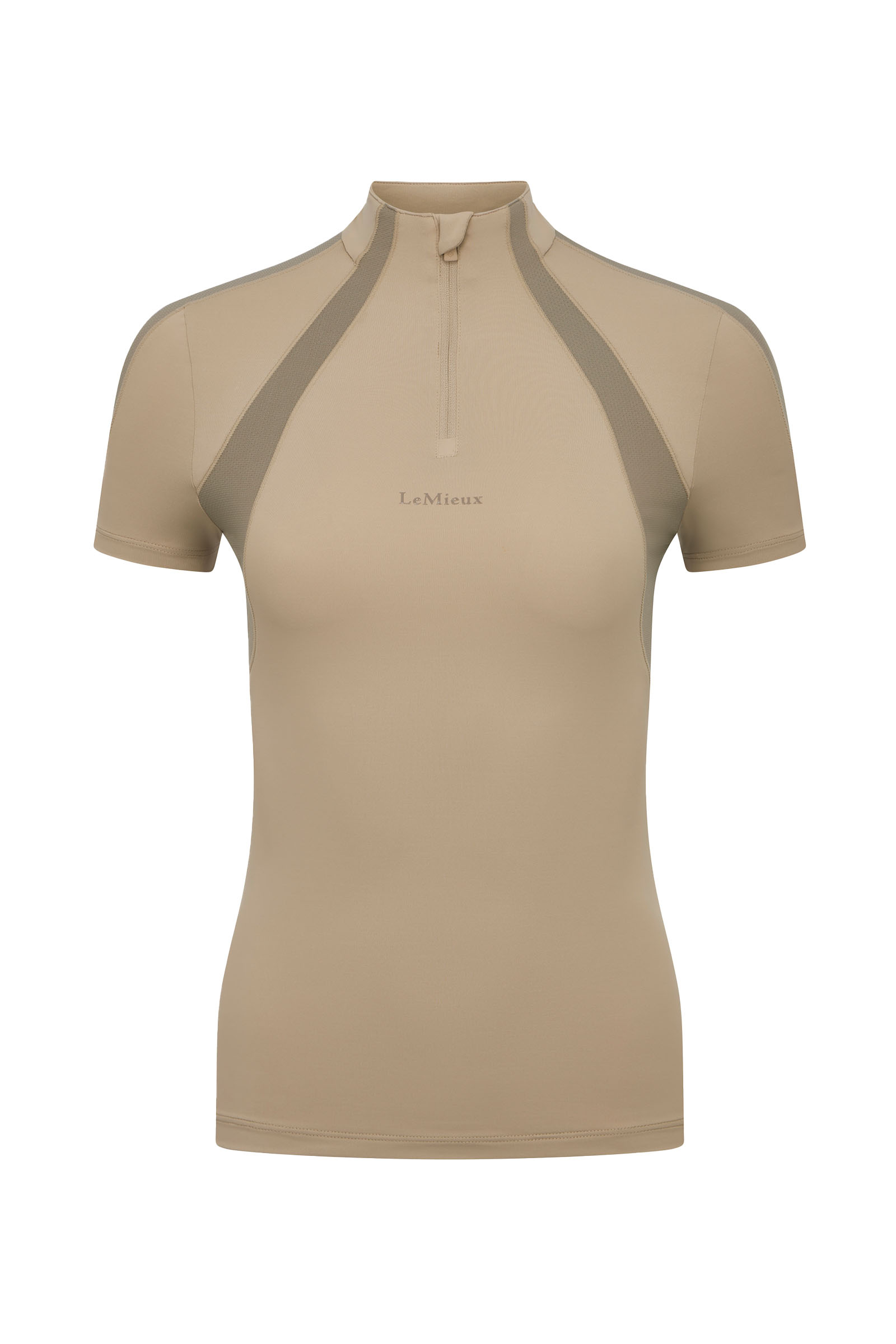 Almond LeMieux Maria Mesh kortermet baselayer