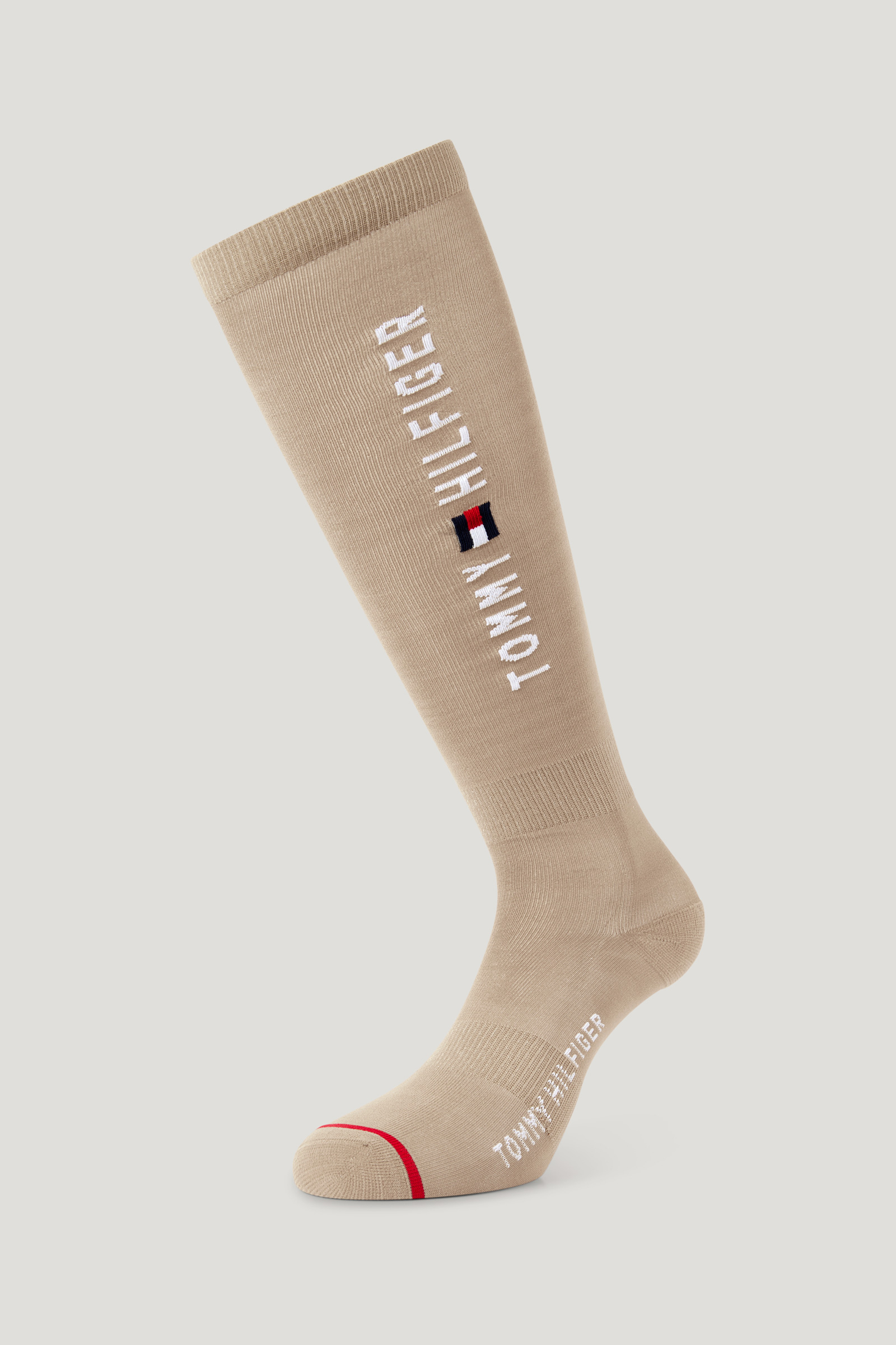 Beige Tommy Hilfiger Equestrian Riga ridesokker