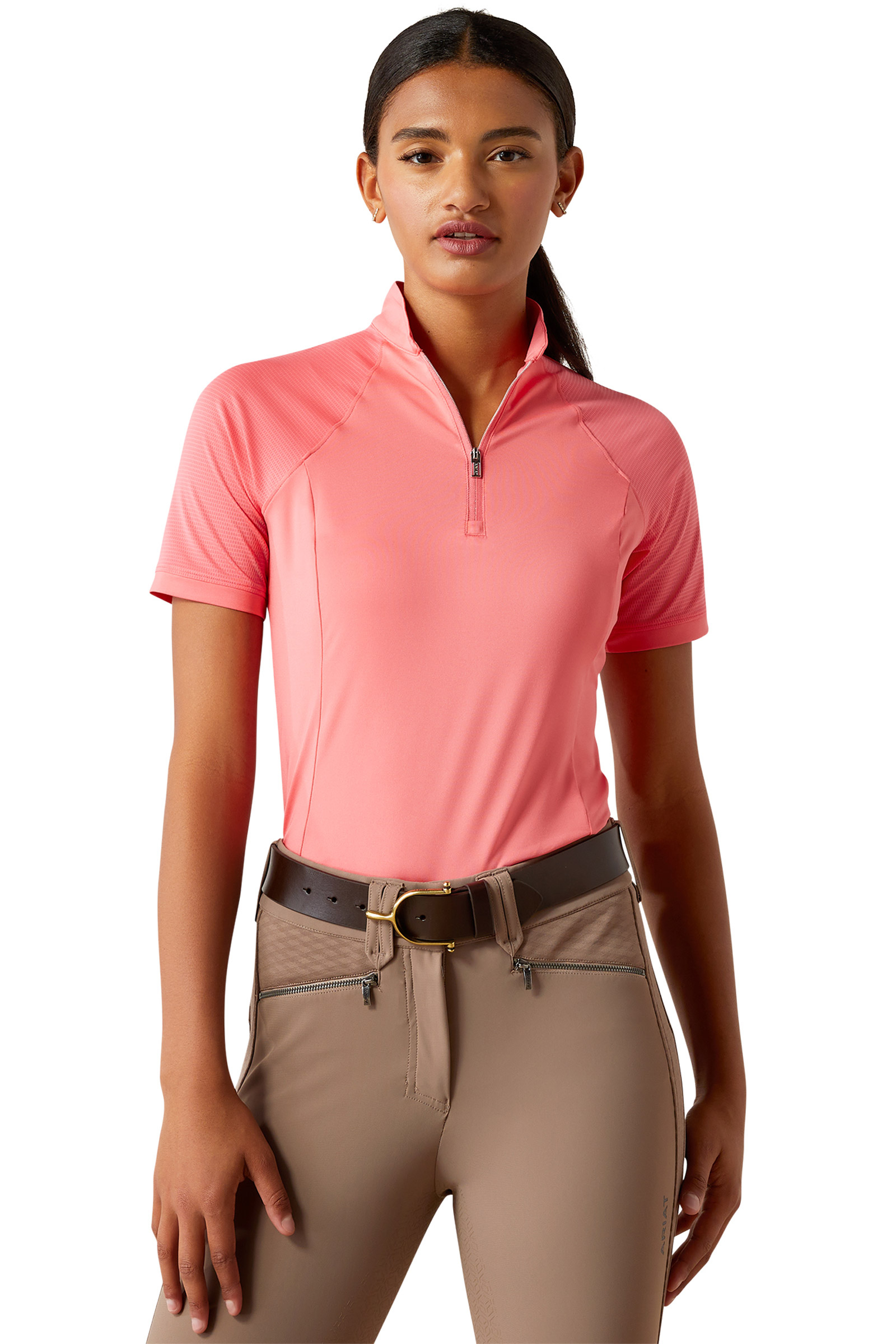 Ariat Soquel dame-baselayer med 1/4 glidel&aring;s