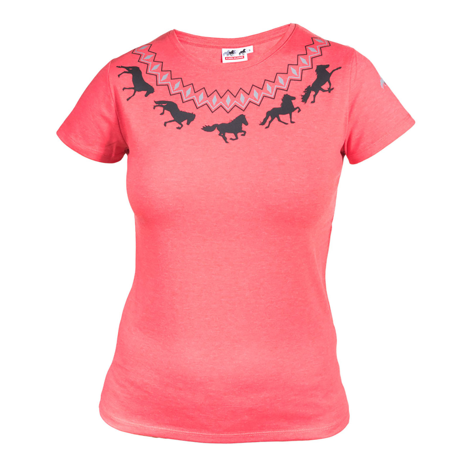 Red Karlslund G&aelig;&eth;ingur T-shirt Donna