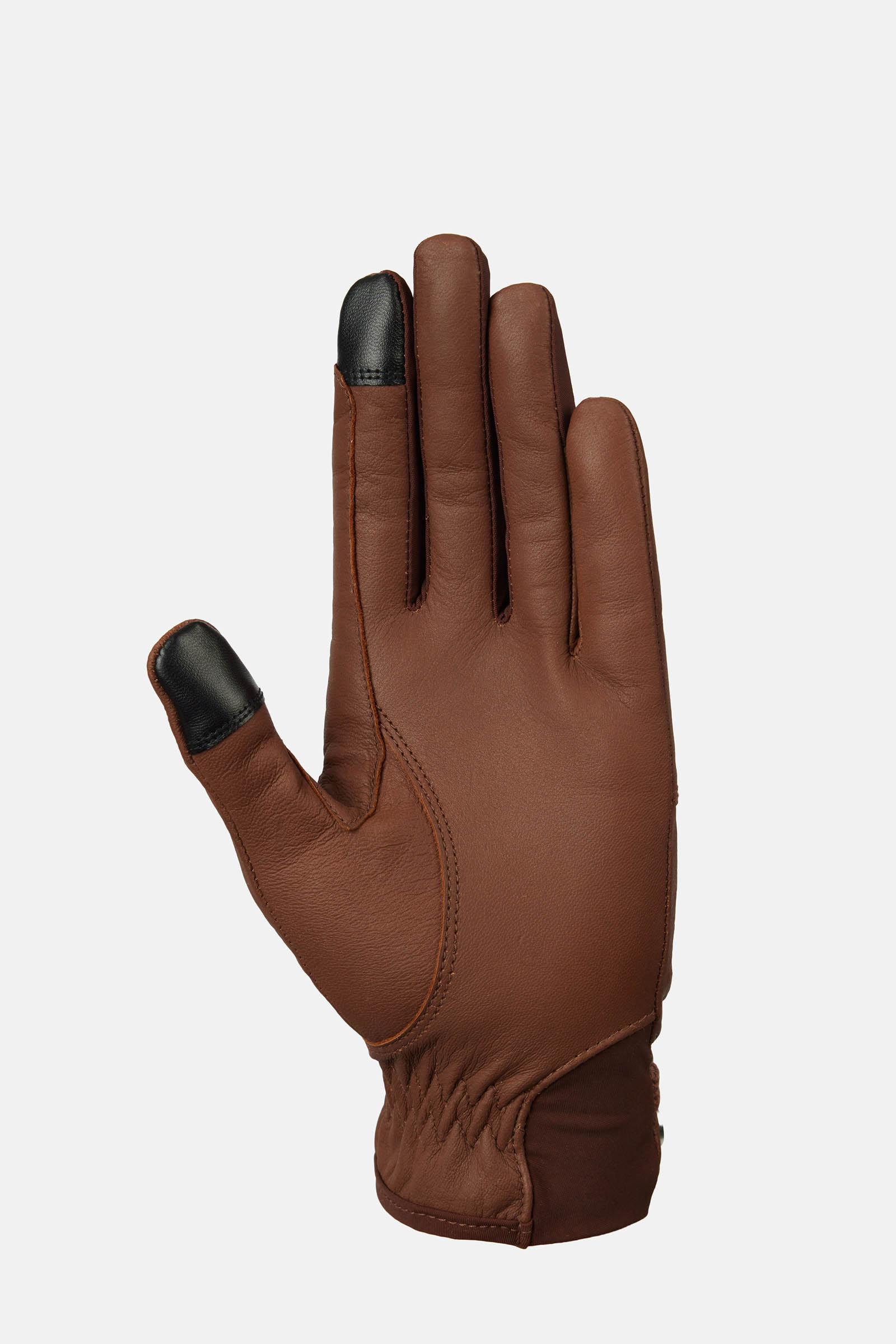 Horze Dakota western ridehansker i l&aelig;r