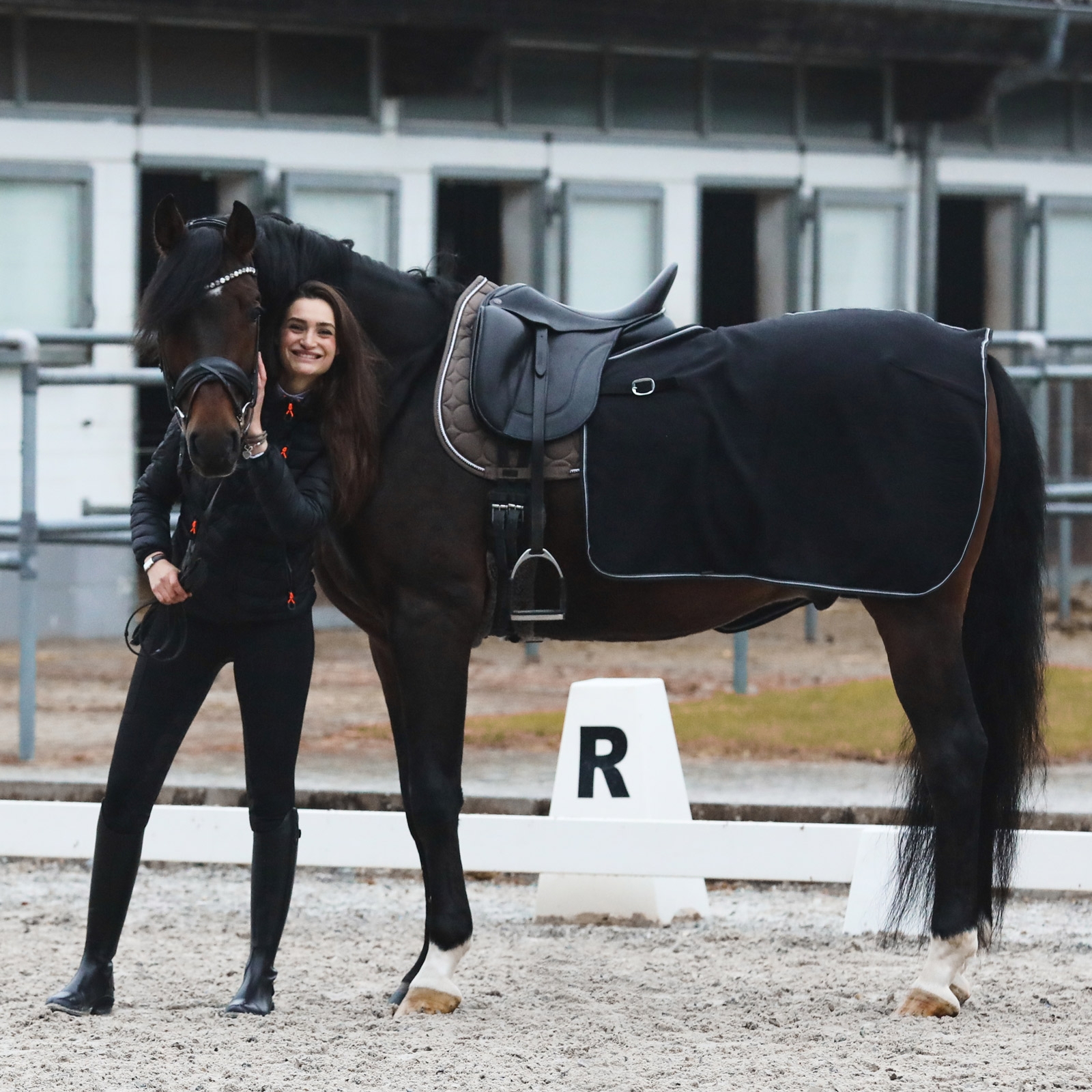 Horze Kiel ryggdekken i fleece