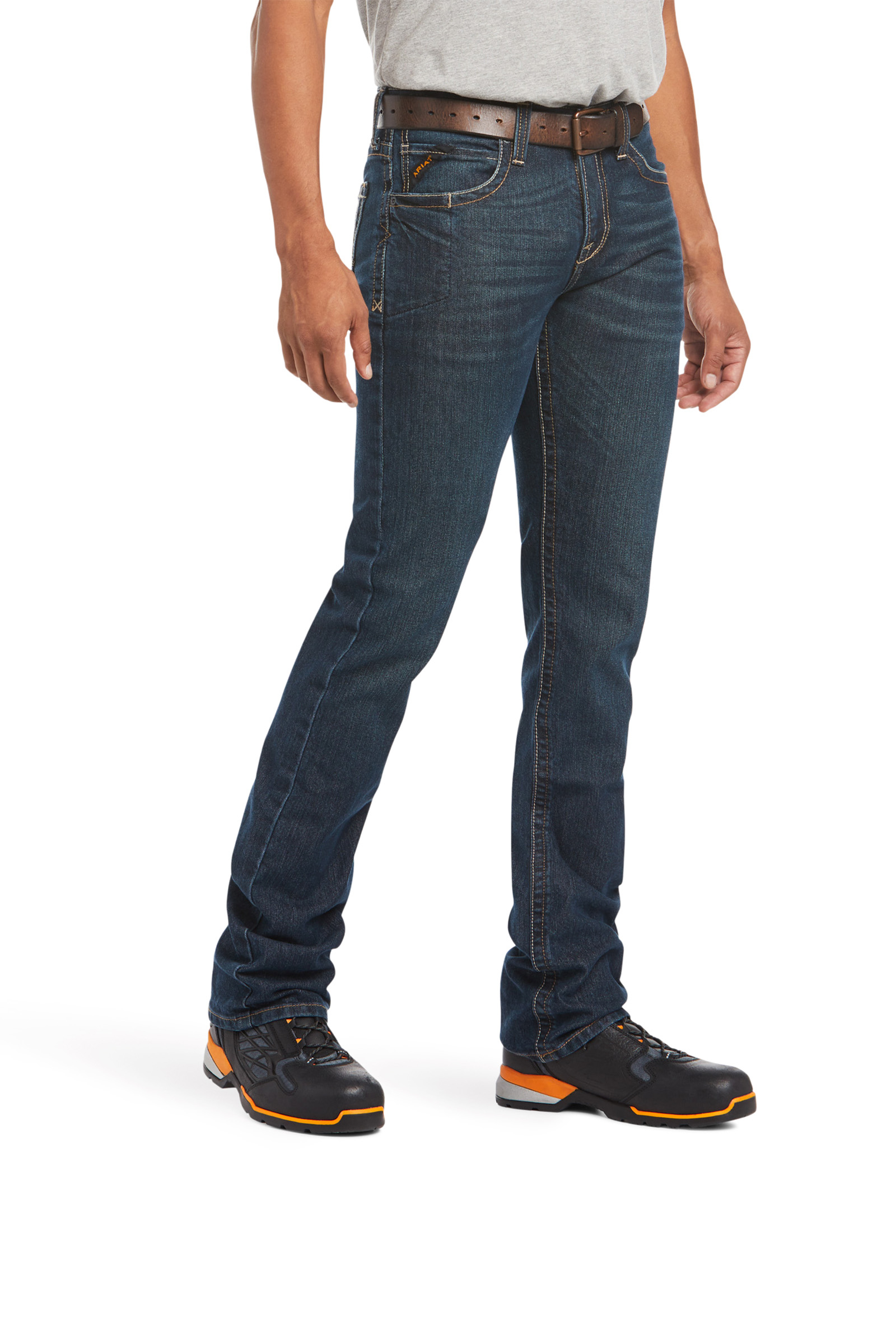 Ariat Rebar M7 Slim Durastretch Herre jeans med rett ben