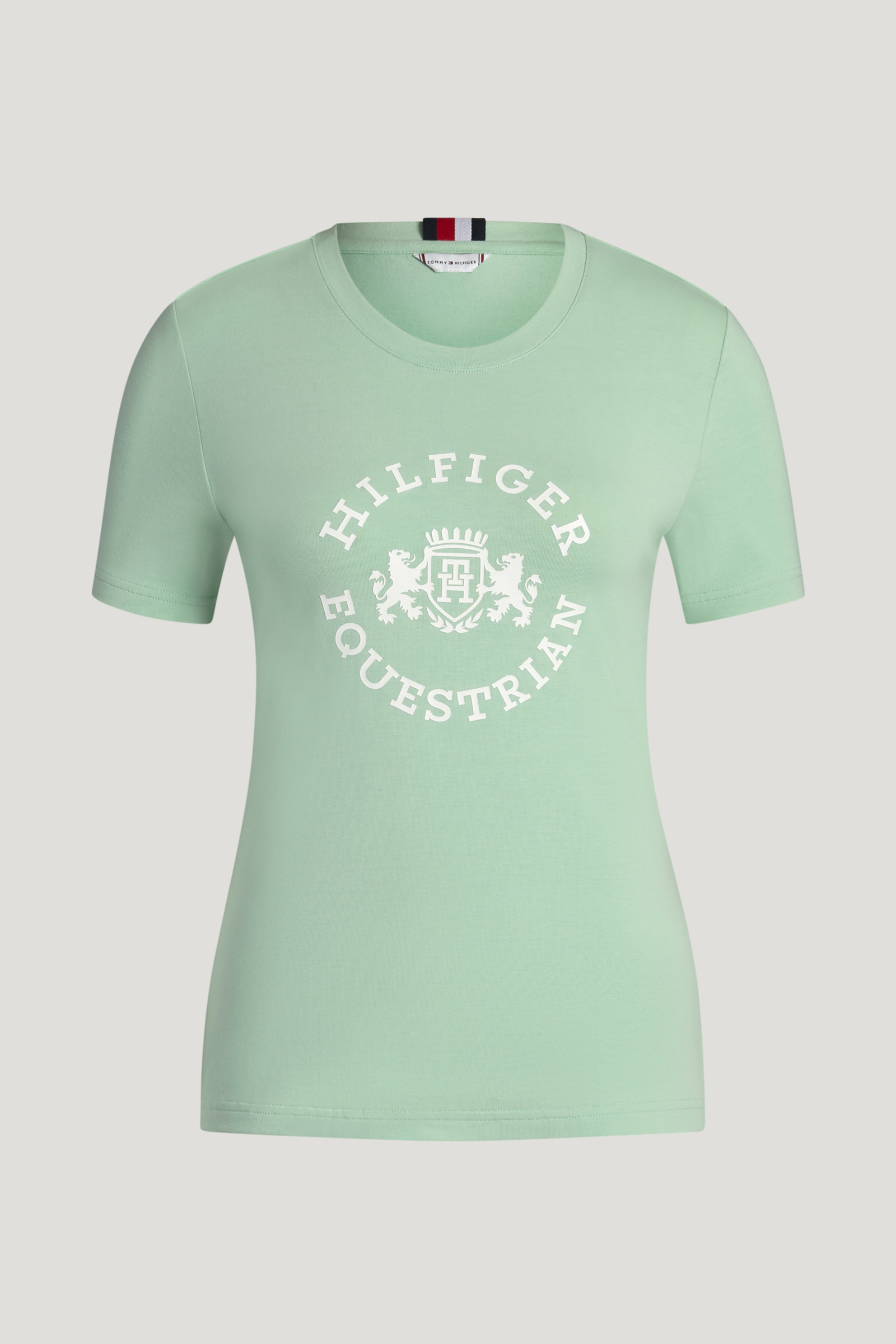 Belair Mint Tommy Hilfiger Equestrian Pasadena dame T-skjorte