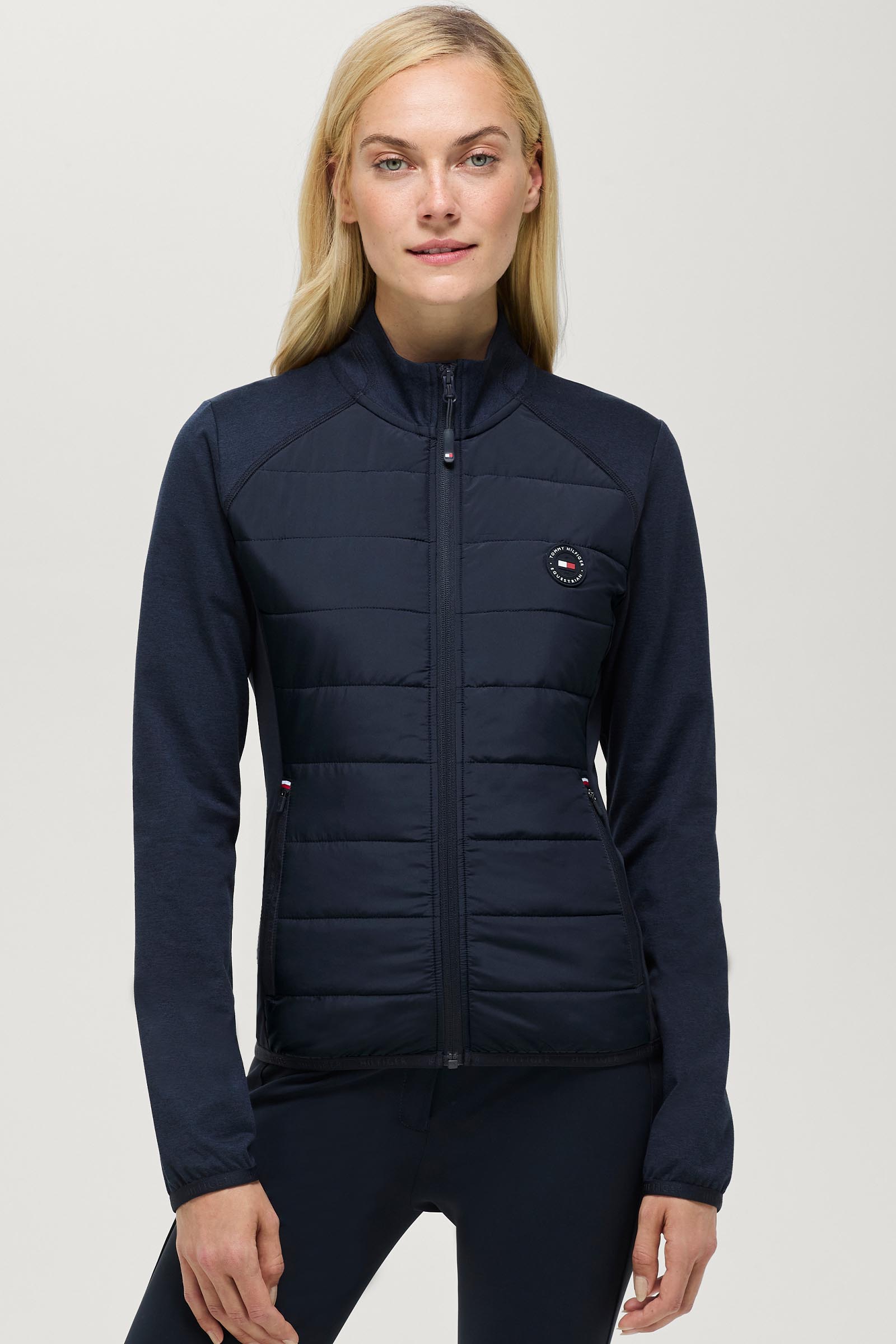 Tommy Hilfiger Equestrian Napa dame hybridjakke
