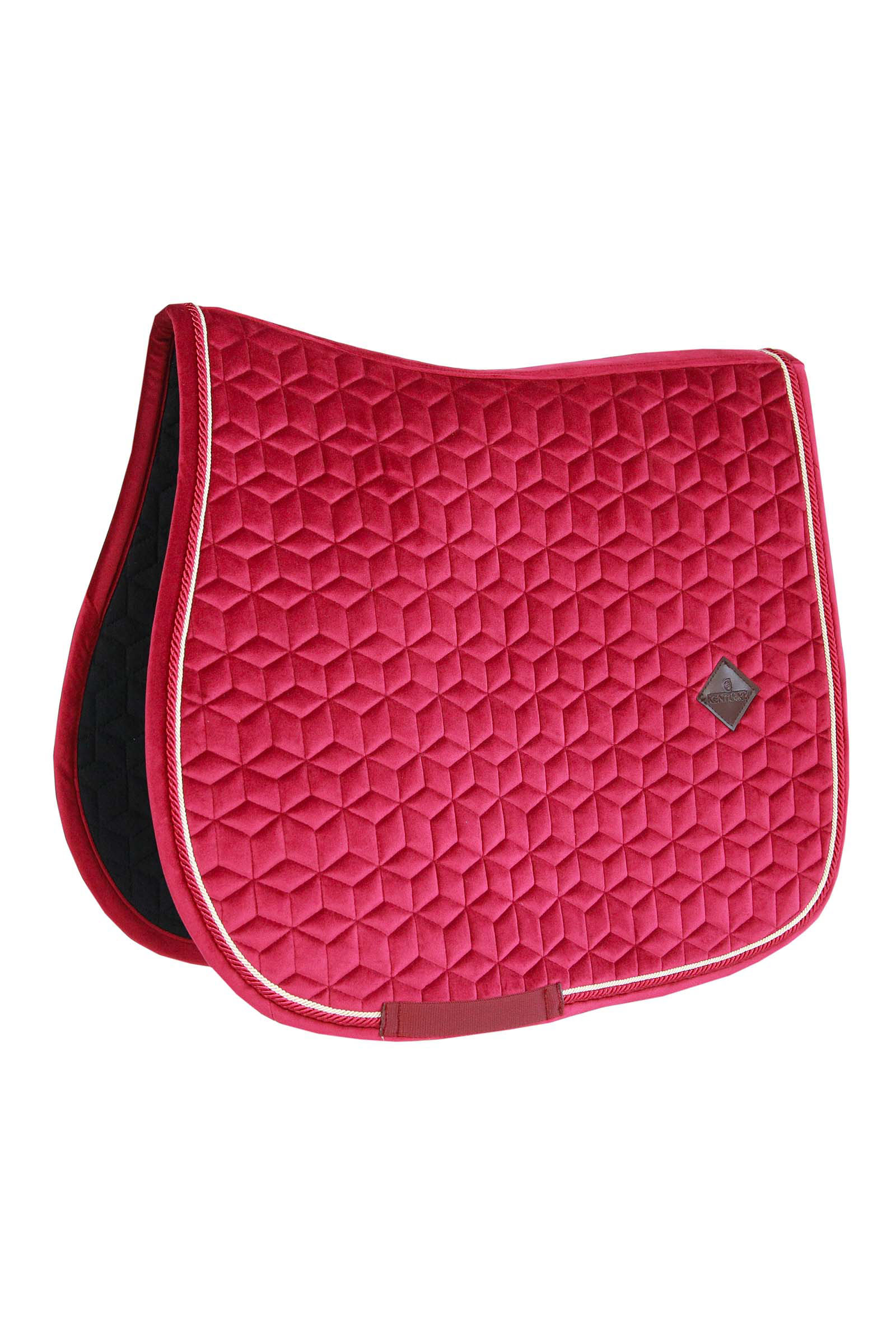 Fuschia rose Kentucky Horsewear Velvet sprangsjabrak