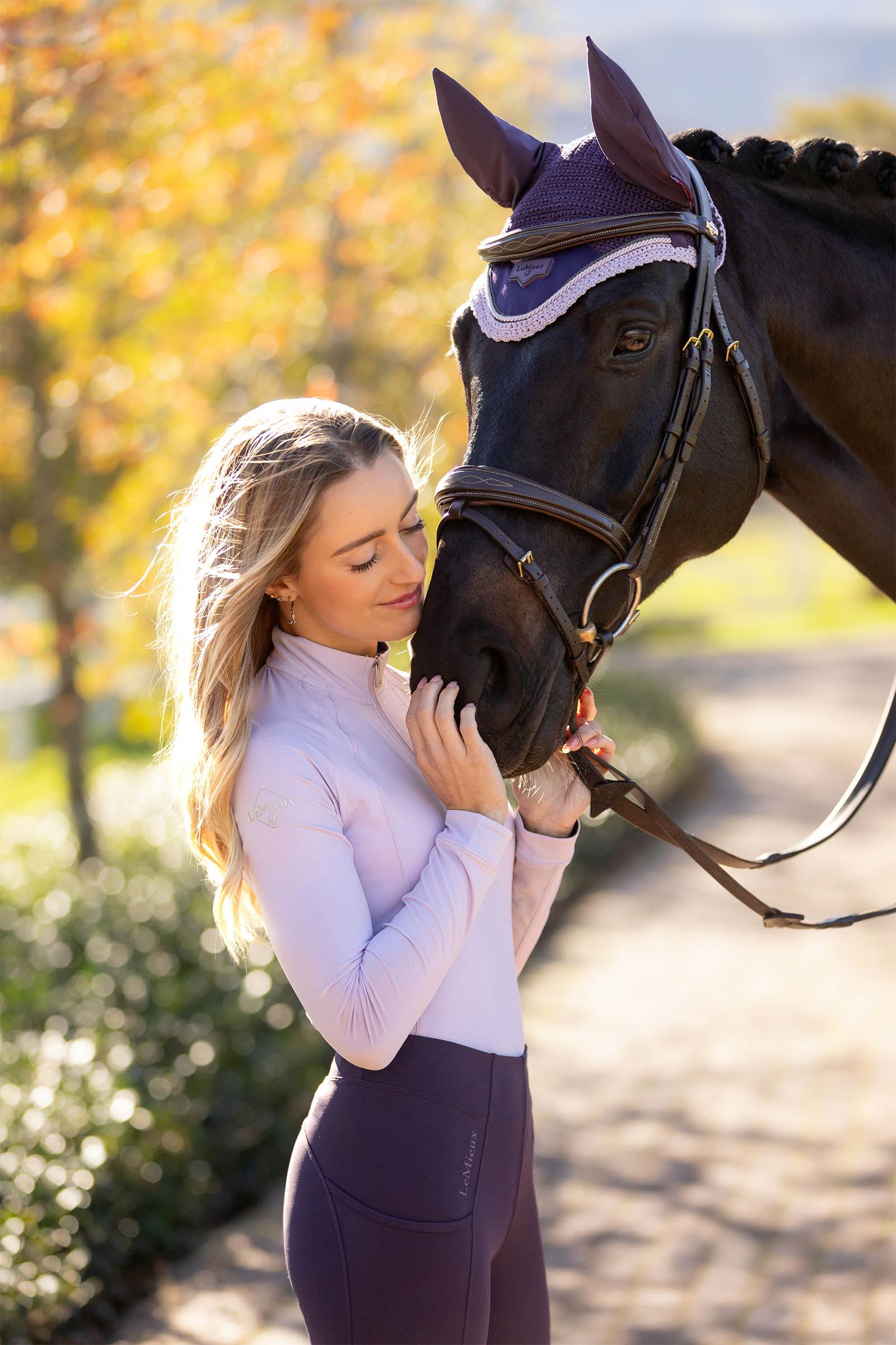 LeMieux Halle lett teknisk baselayer-tr&oslash;ye med UV-beskyttelse for kvinner
