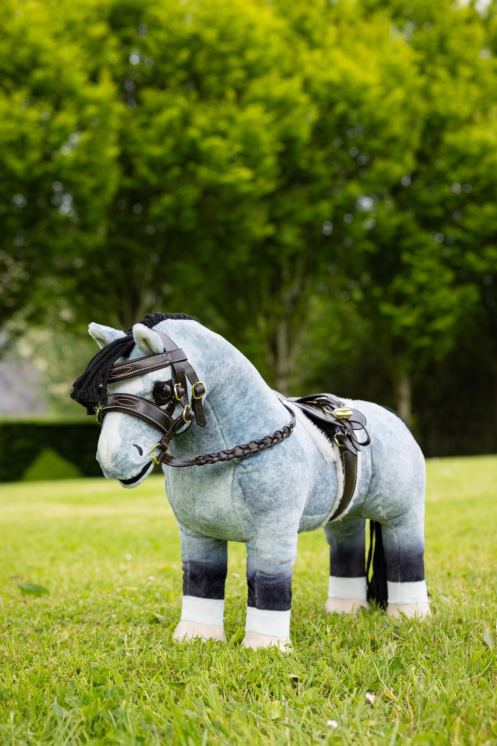 LeMieux Hunter sprangsjabrak og gjord for leke ponni