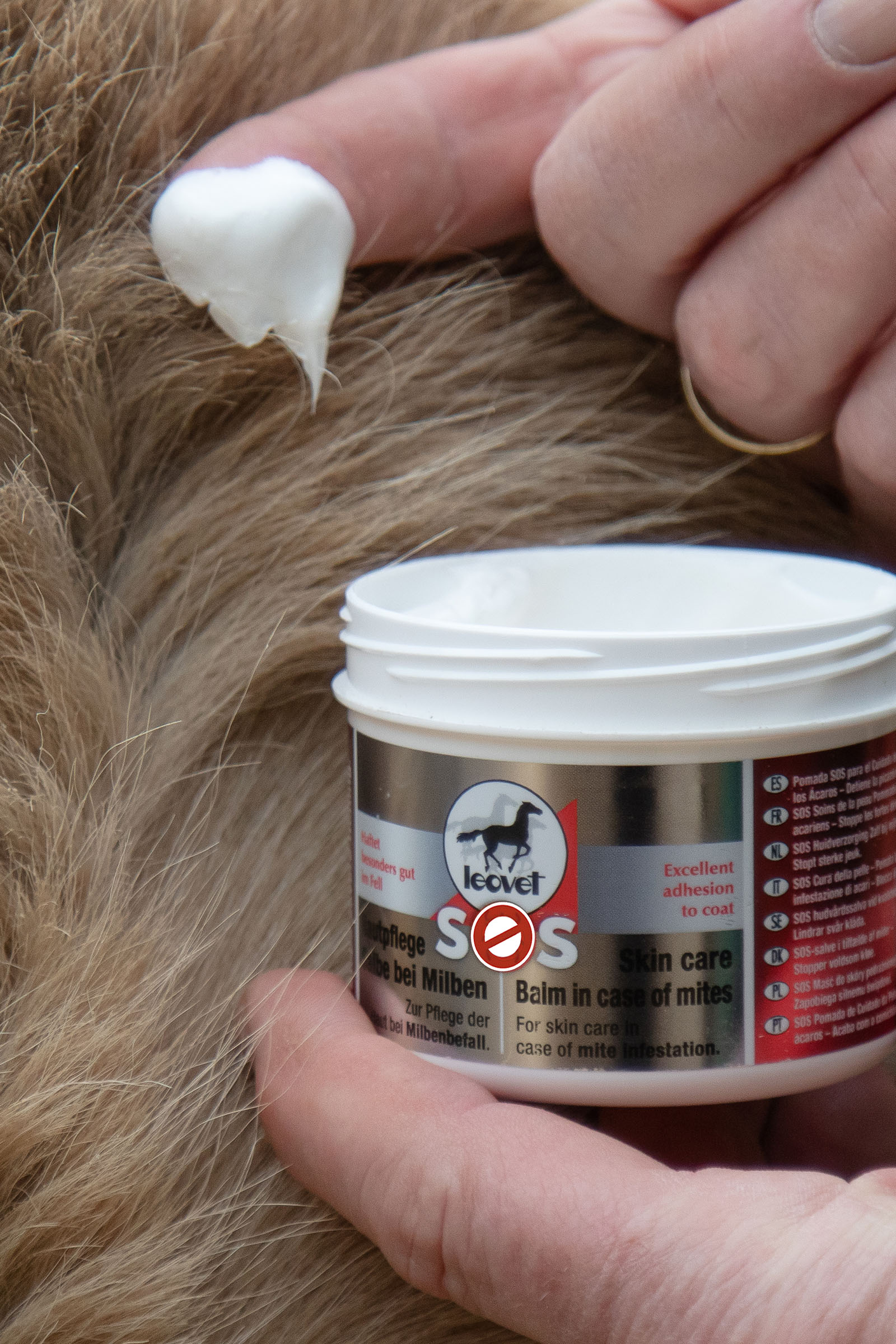 Leovet SOS Hudpleiebalsam ved midd 150ml