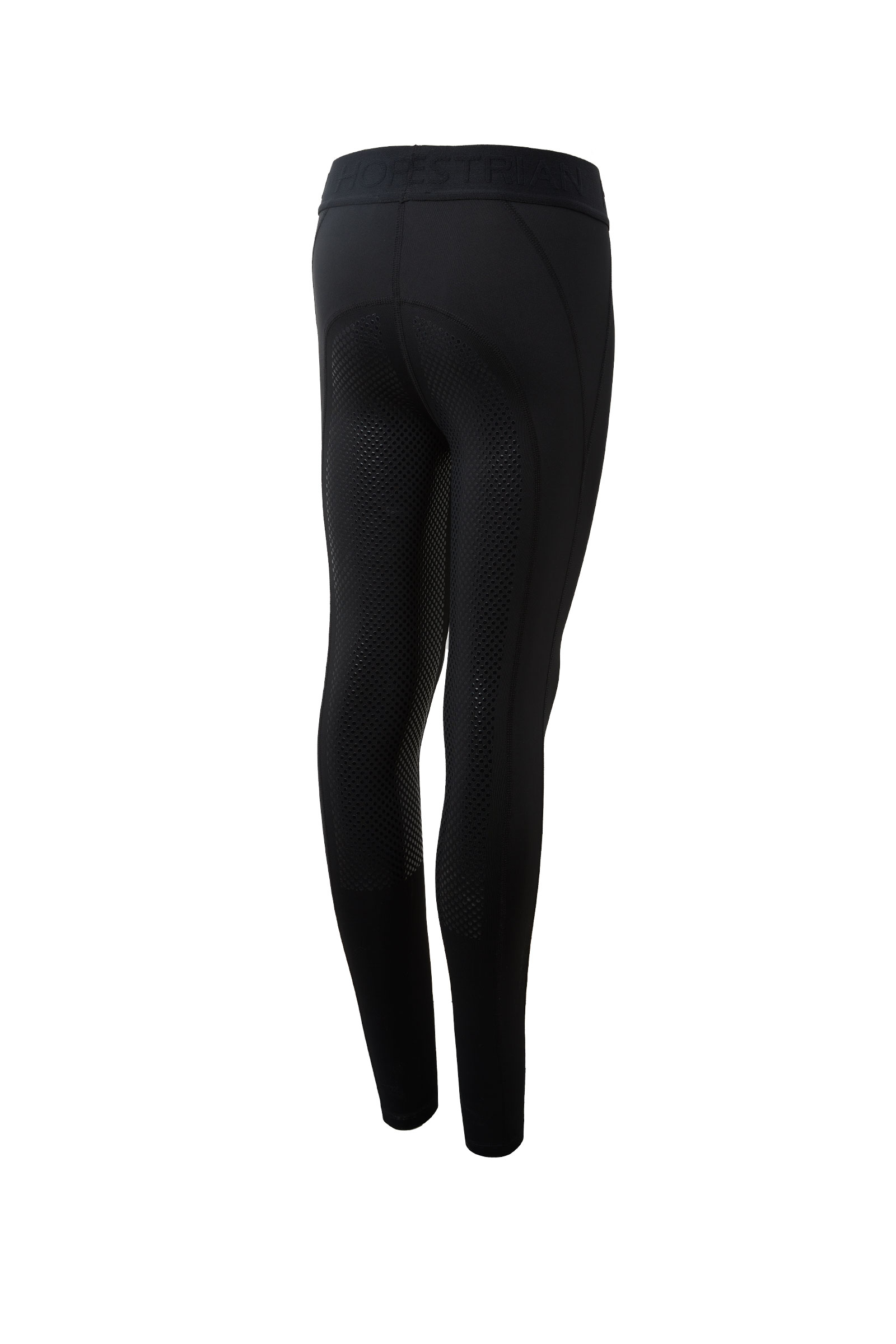 Black Horze Madison tights, helforsterket med silikon, barn