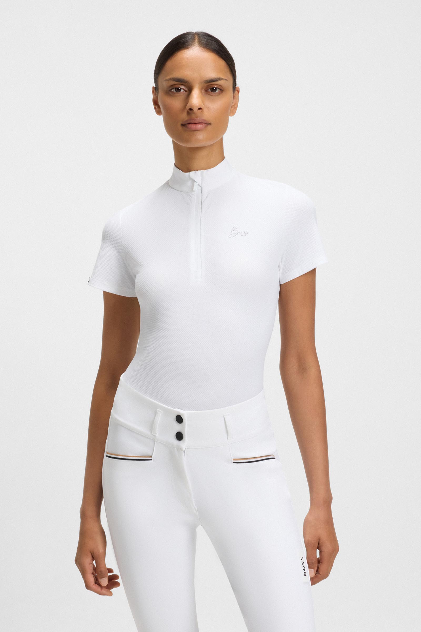 Boss Maira dame stevneskjorte Texture