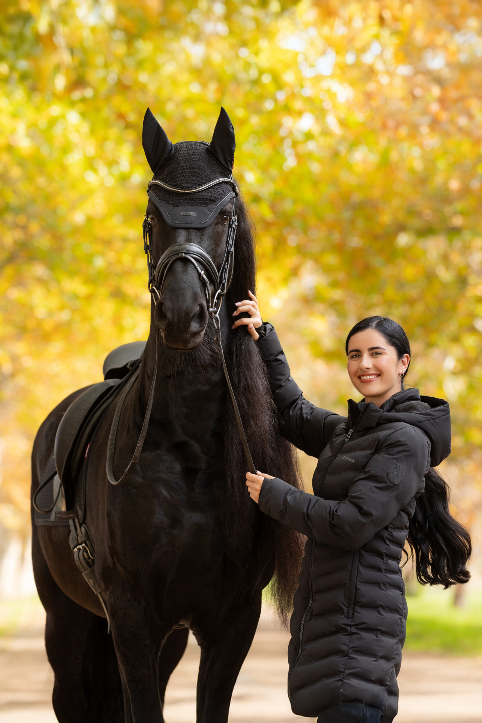 LeMieux Hayley vannavst&oslash;tende lang dunjakke for kvinner