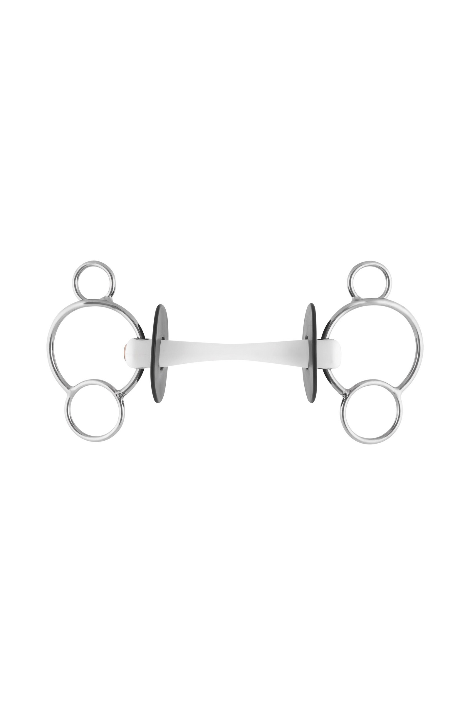Sprenger Nathe 3-rings bitt 20mm med fleksibel mullen mouth (70mm ring)