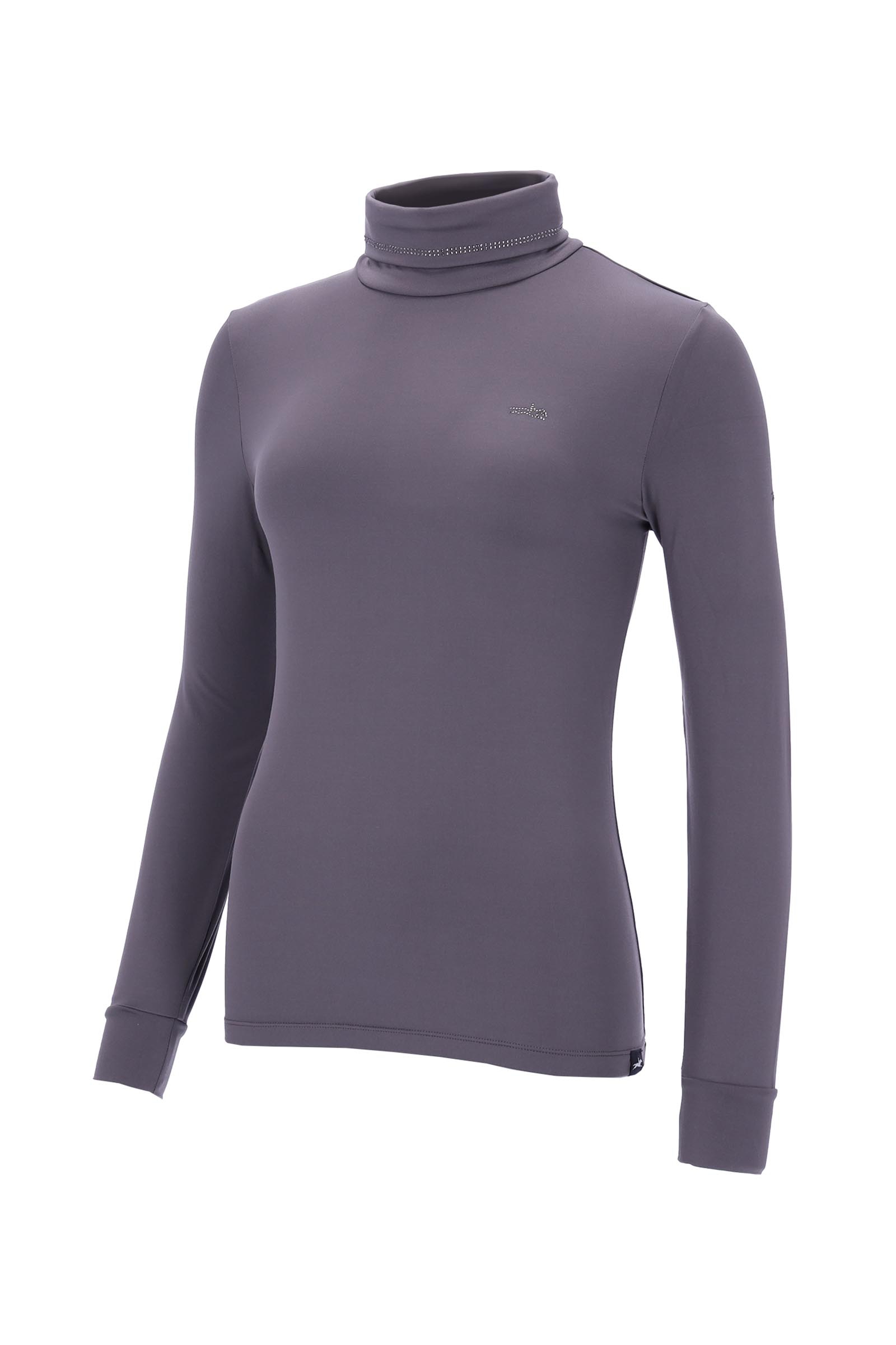 Dusty Chocolate Schockem&ouml;hle Sports SPAnne Style Dame Turtleneck-skjorte
