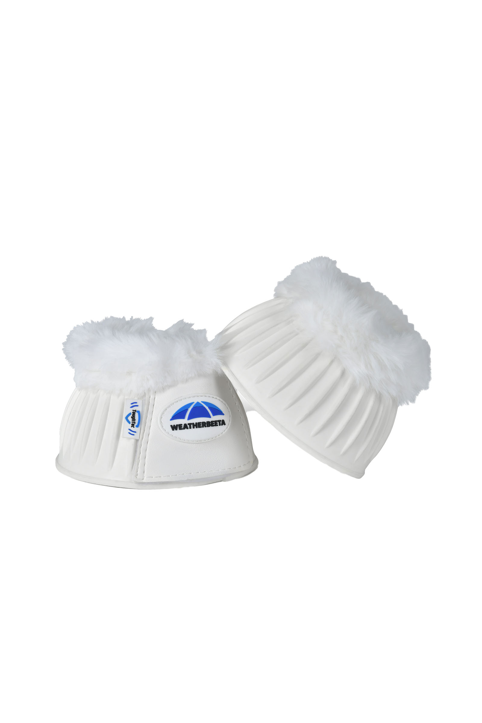 White/White Weatherbeeta Tough-Tec Prime Gummibell Kopper med fleecekant