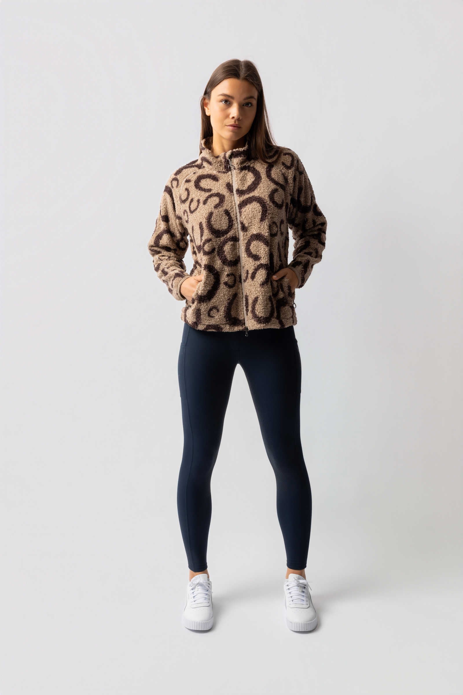 Horze Ariana Damene Teddyfleece jakke