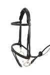 Trust Equestrian Hamburg Training Bridle W Padding & Rubber Reins