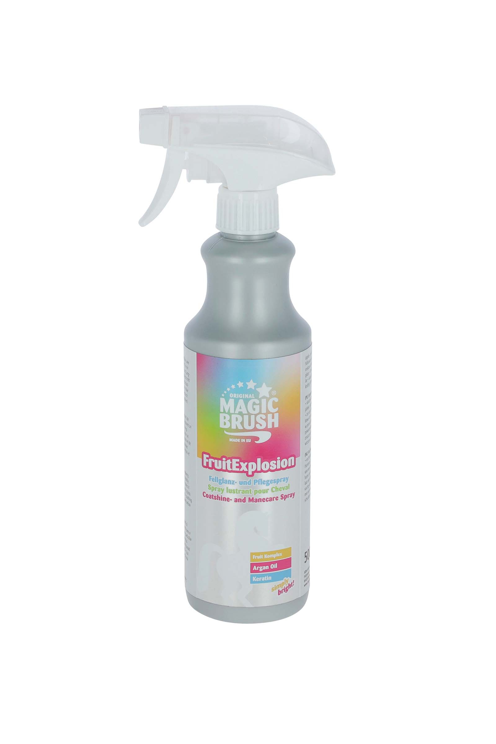 MagicBrush Fruit Explosion pelsglans- og pleiespray, 500 ml