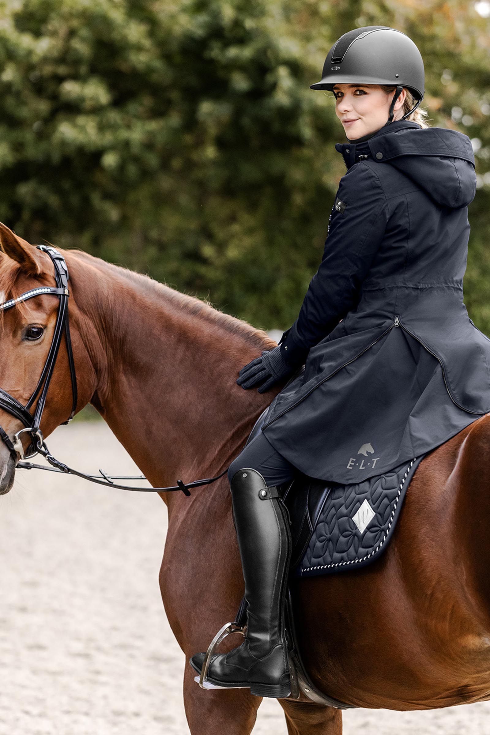 ELT Ontario Dame vinterrideparka