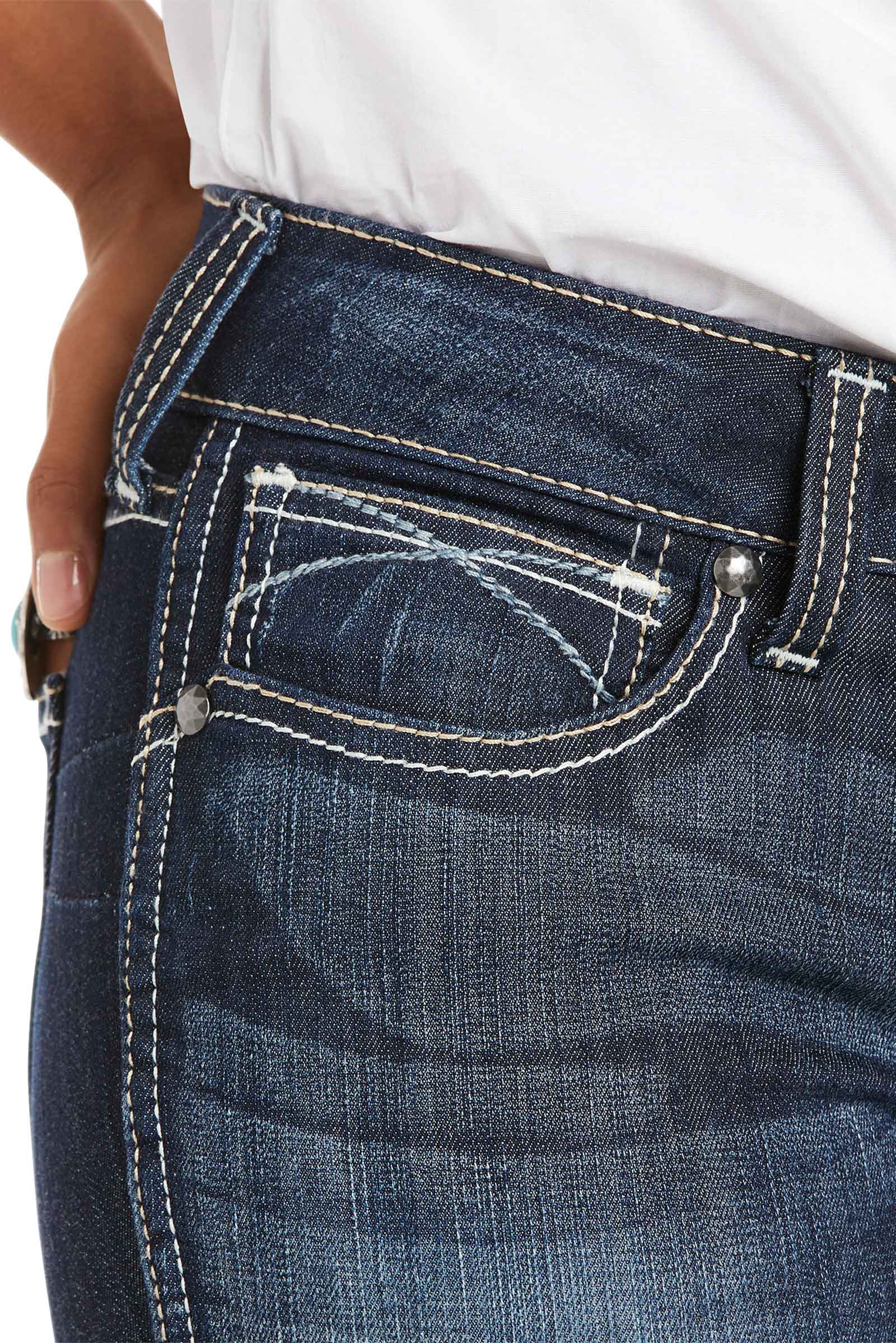 Ariat Ella R.E.A.L dames stretch skinny jeans med middels høy midje