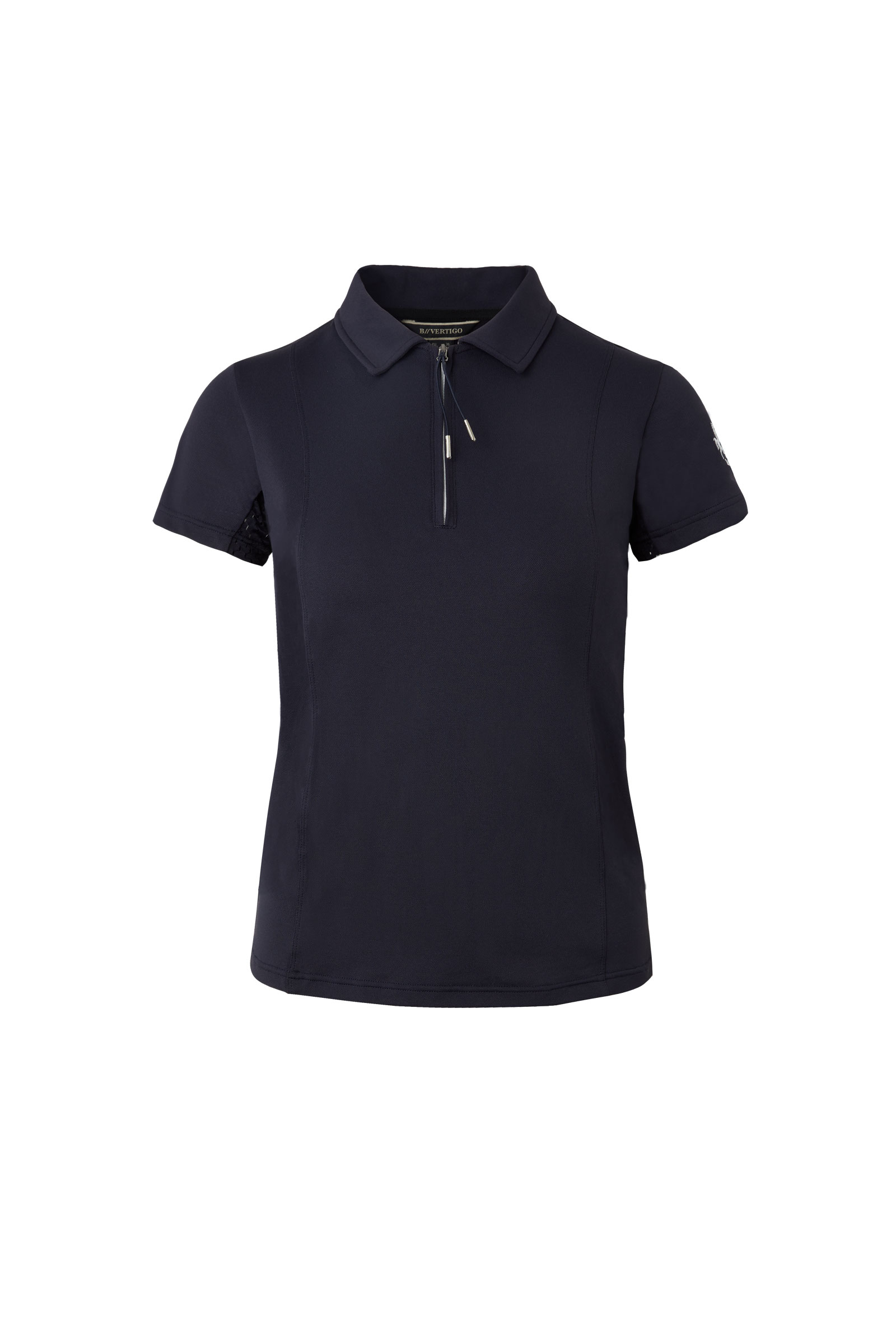 Dark Navy B Vertigo Claudine kortermet poloskjorte, dame