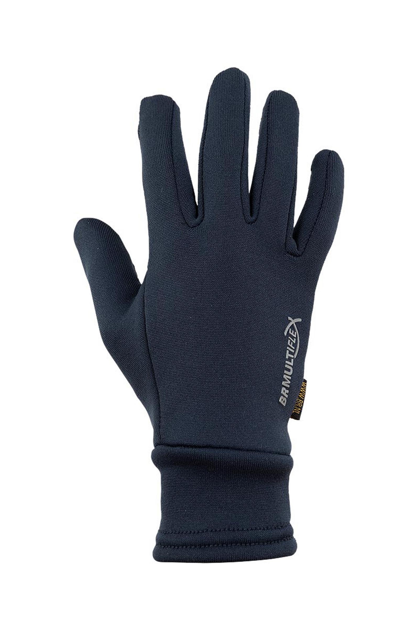 Navy BR vinter ridehansker med anti-slip