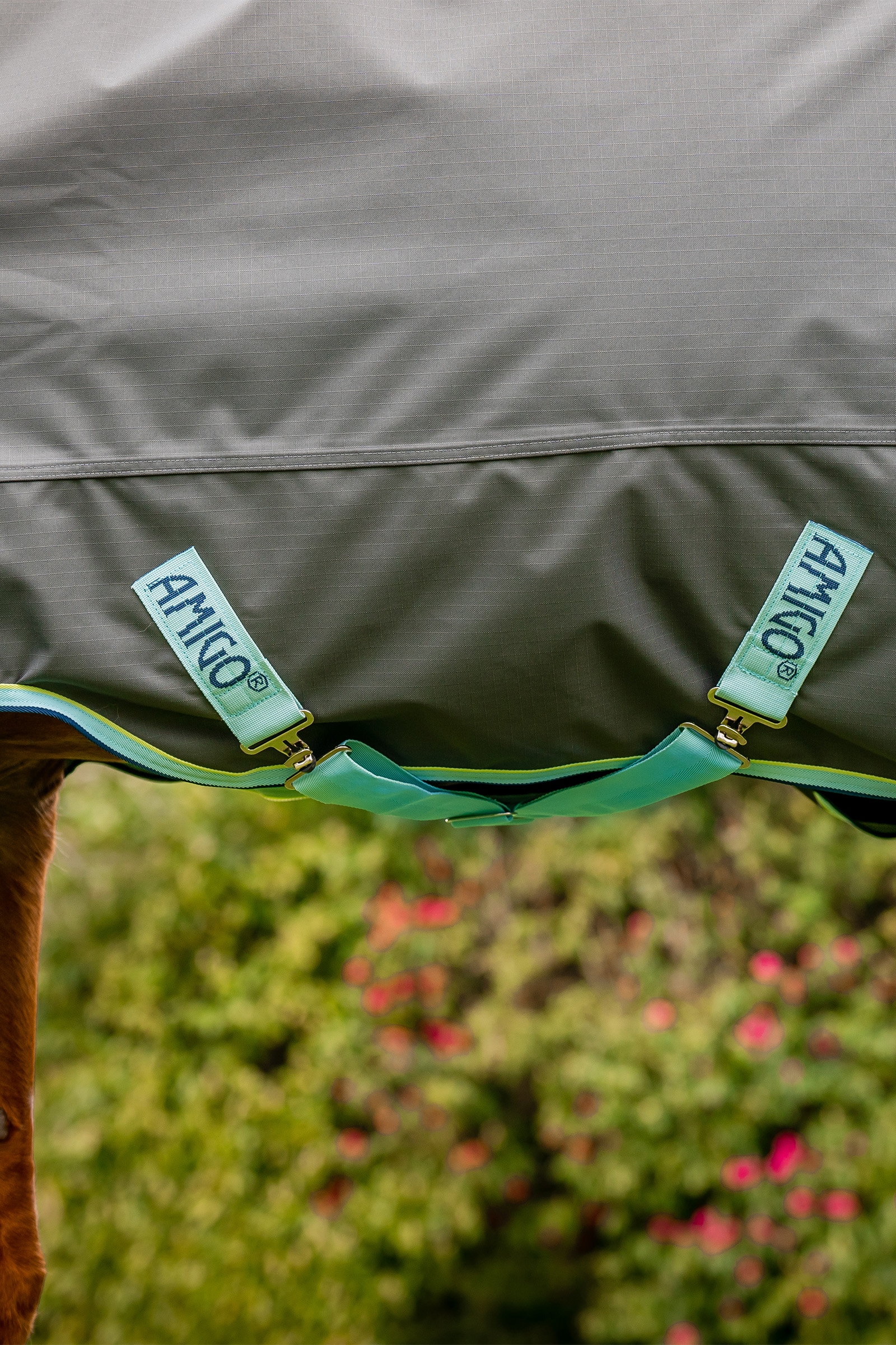 Horseware Amigo Hero Ripstop utedekken med fleecefôr, 50g