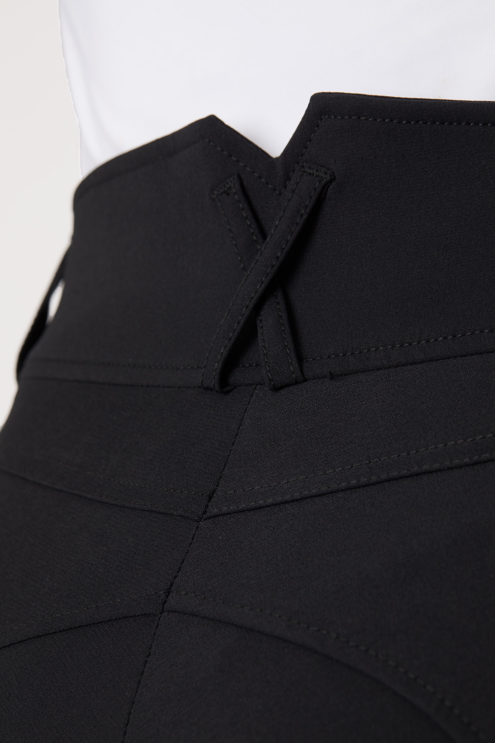 Horze Angelina kneforsterket ridebukse, lett, stretch, l&aelig;r, dame