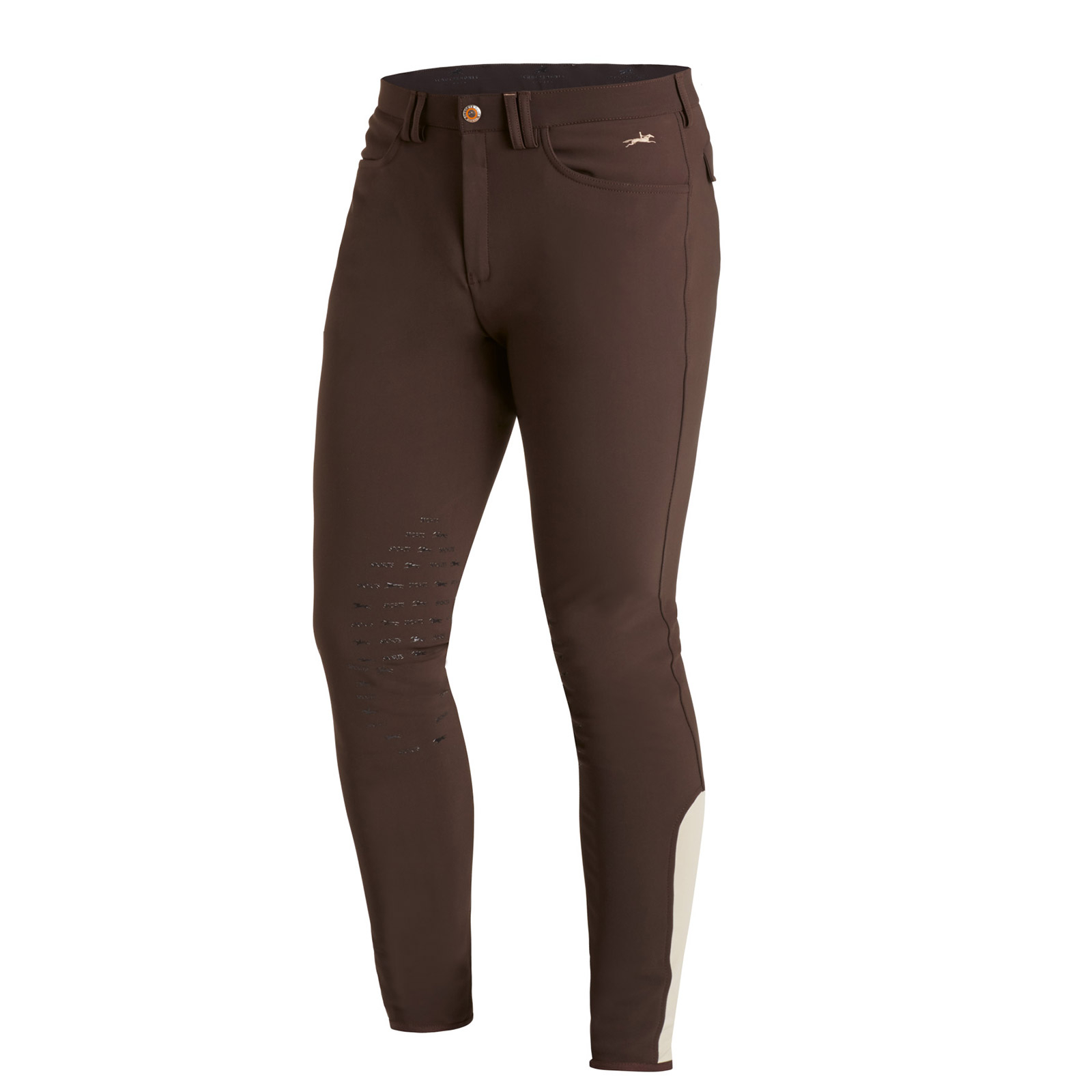 Dark Brown Schockem&ouml;hle Sports Phoenix kneforsterket ridebukse, herre