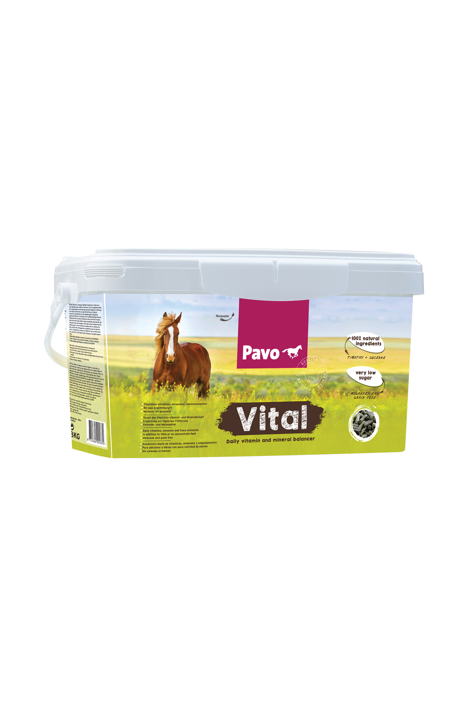 Pavo Vital, 8 kilo