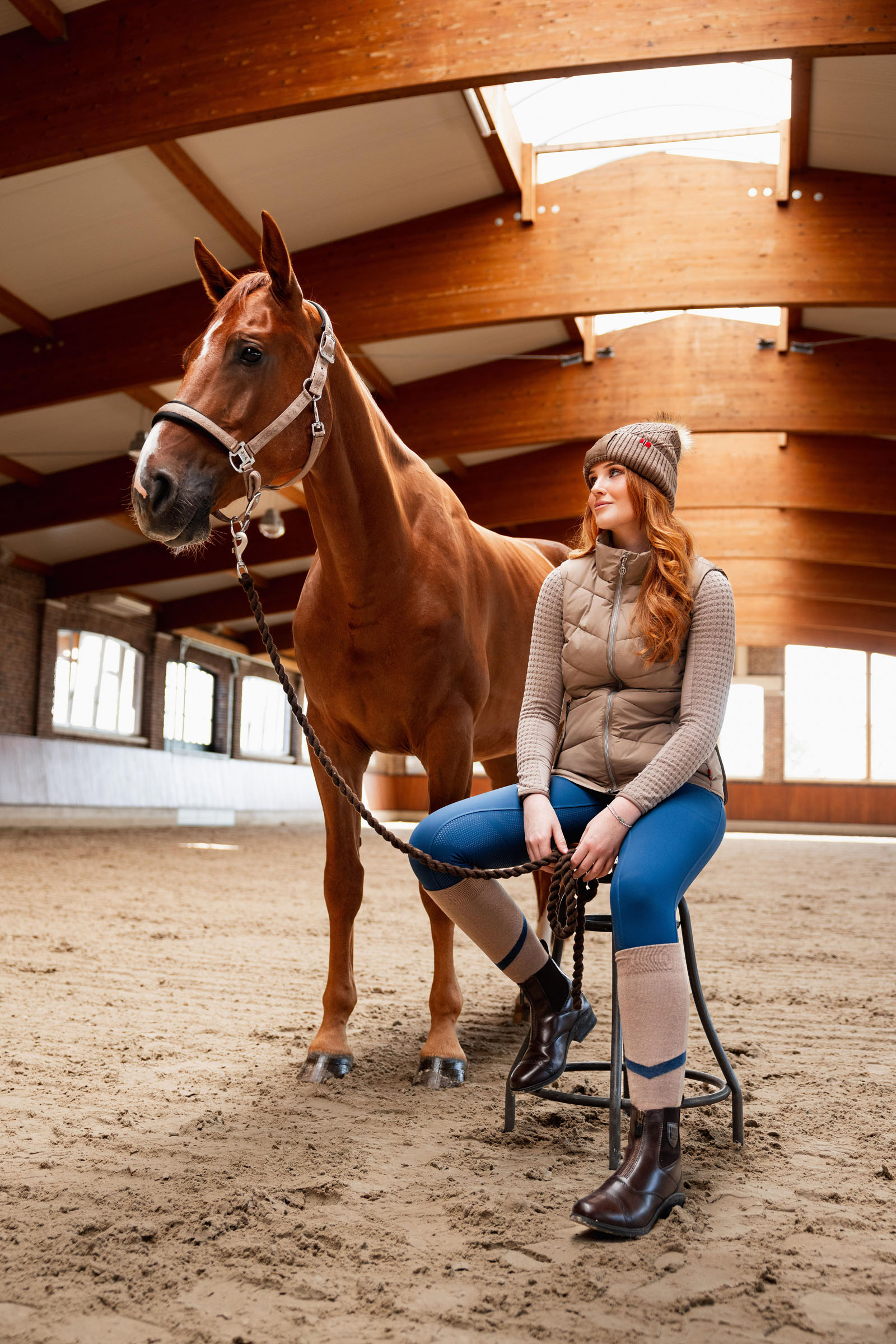 B Vertigo Cordelia Polstret Ridevest