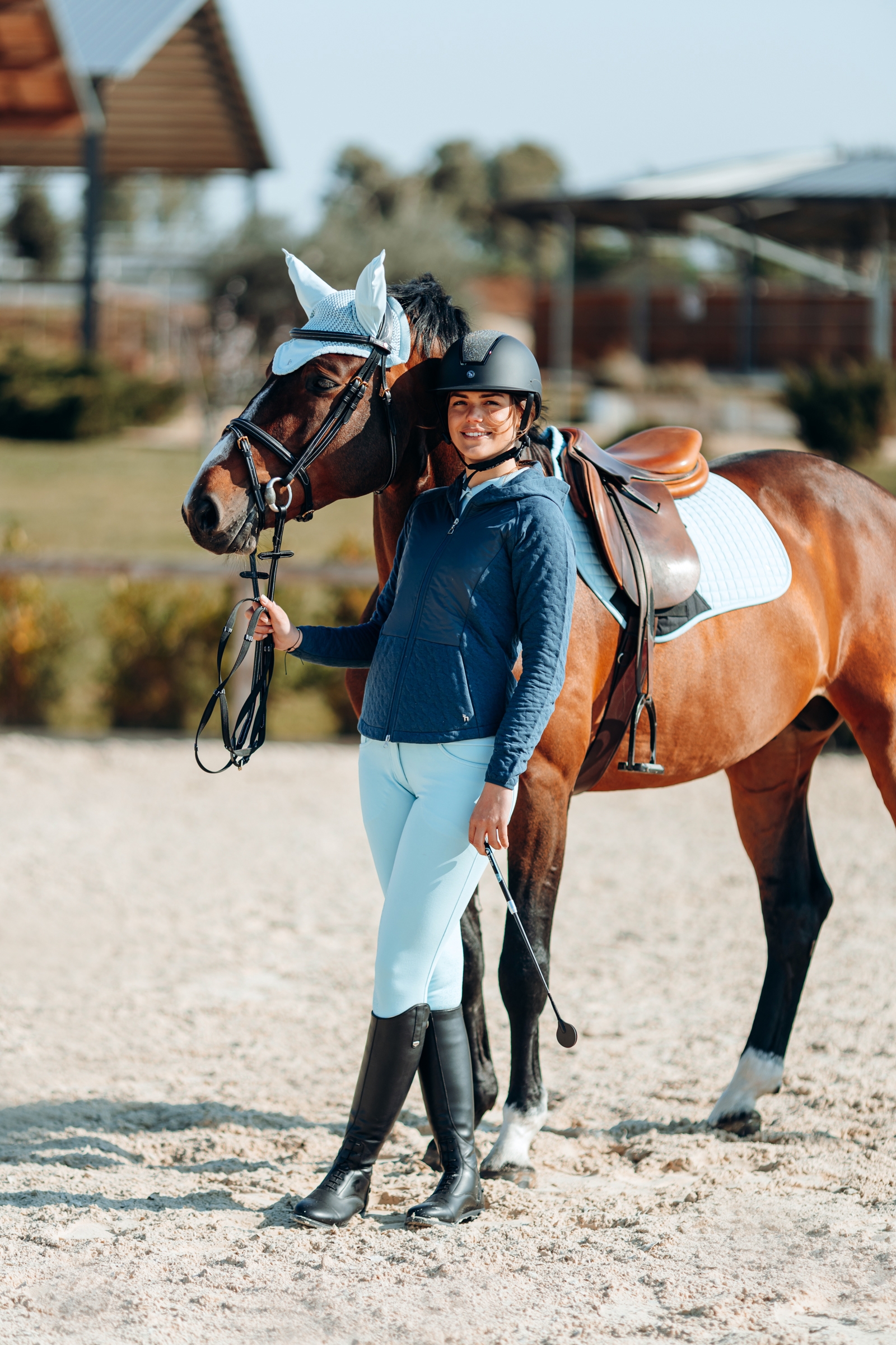 Horze Sabine hybrid hettegenser, dame