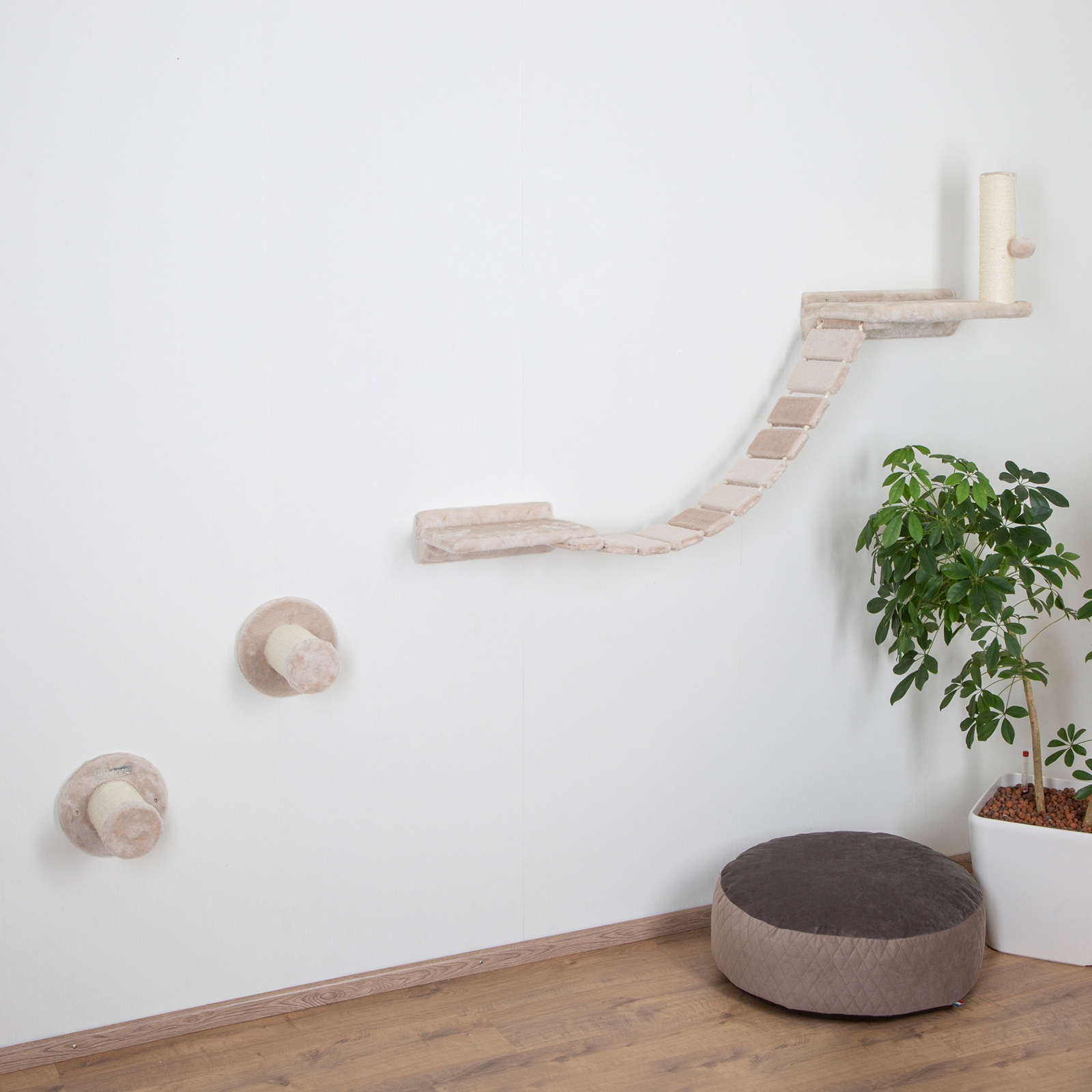 Kerbl Matterhorn klatrevegg for katter (seks deler)