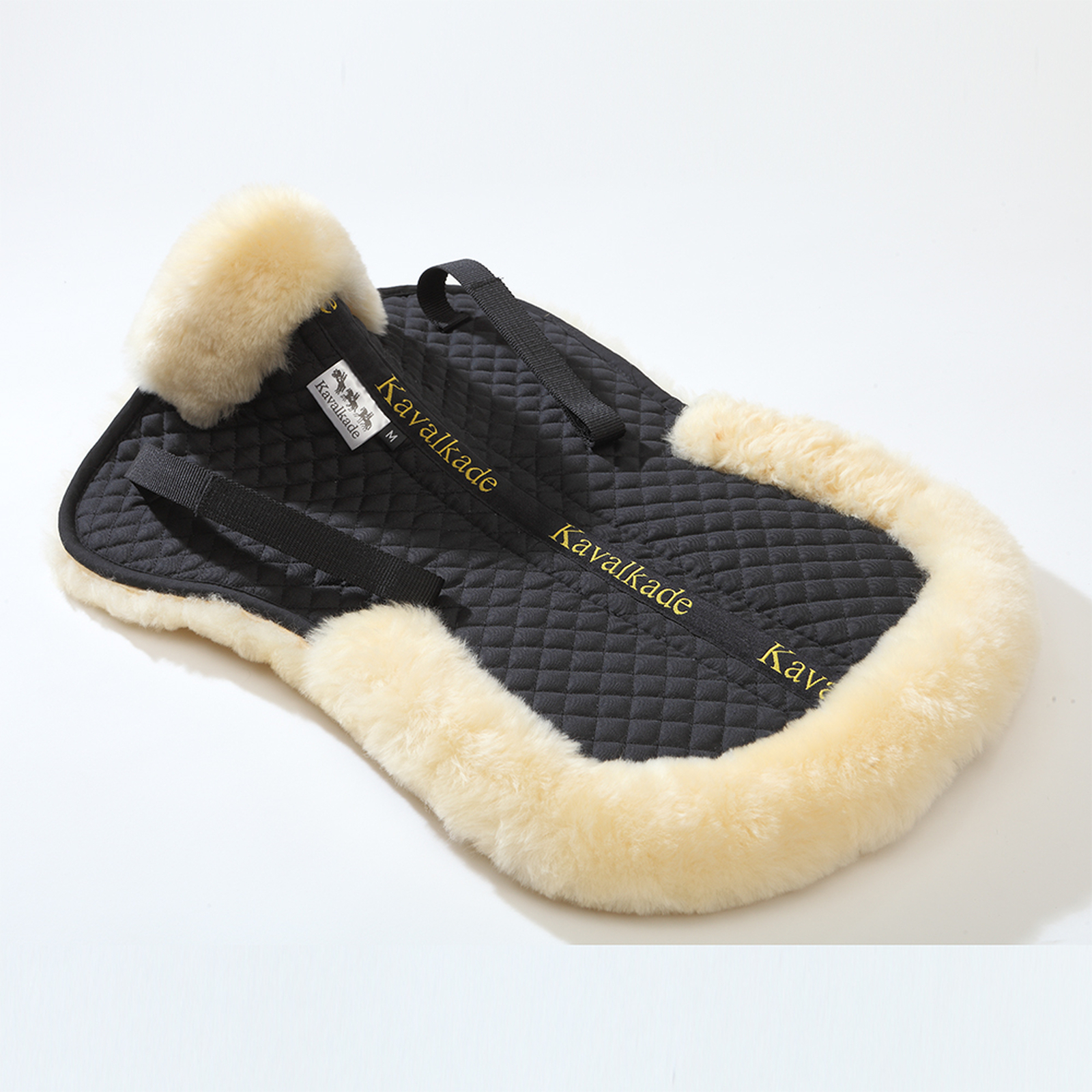 Natural Kavalkade halvpad med ull