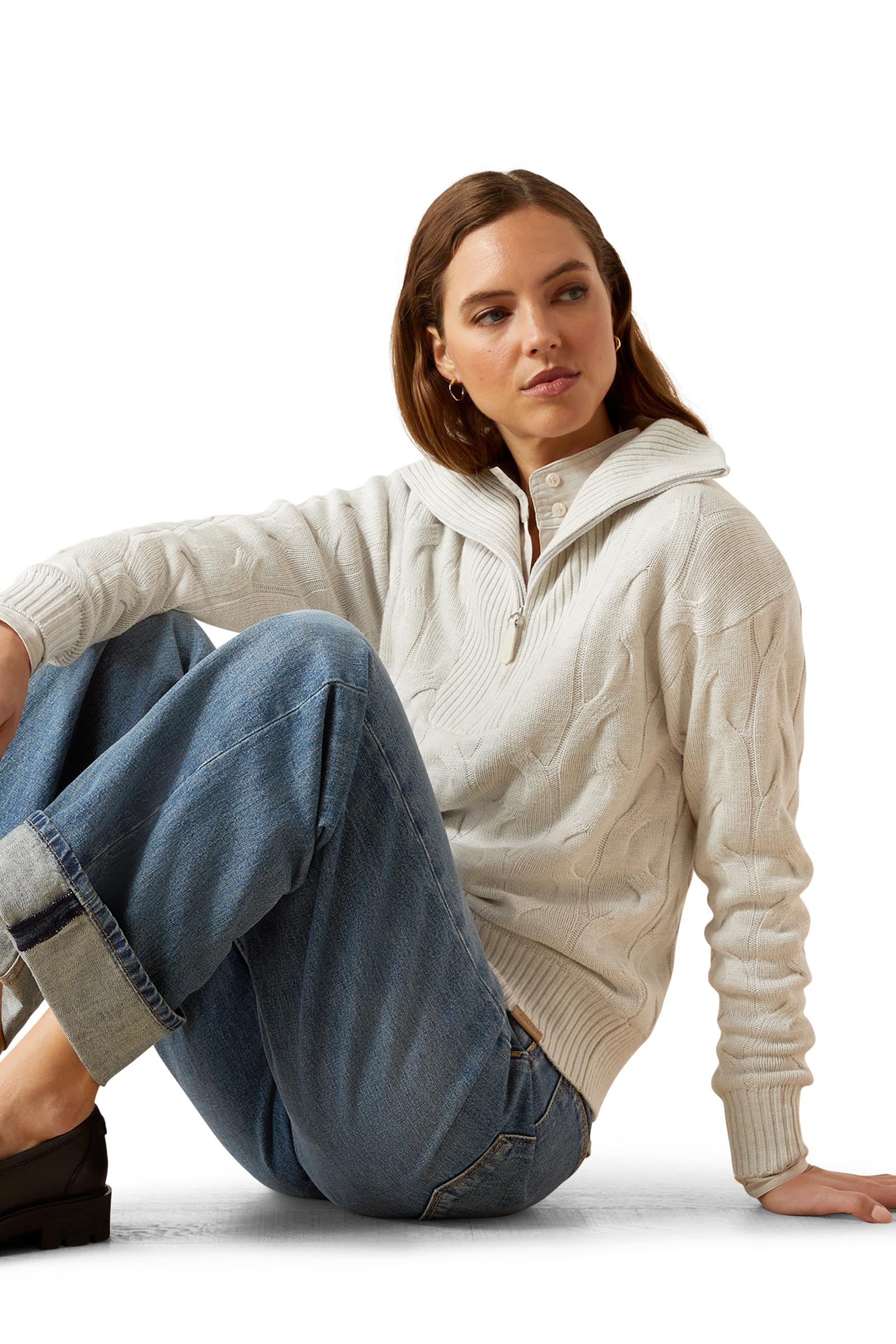 Ariat Alamere genser for damer med halv glidelås