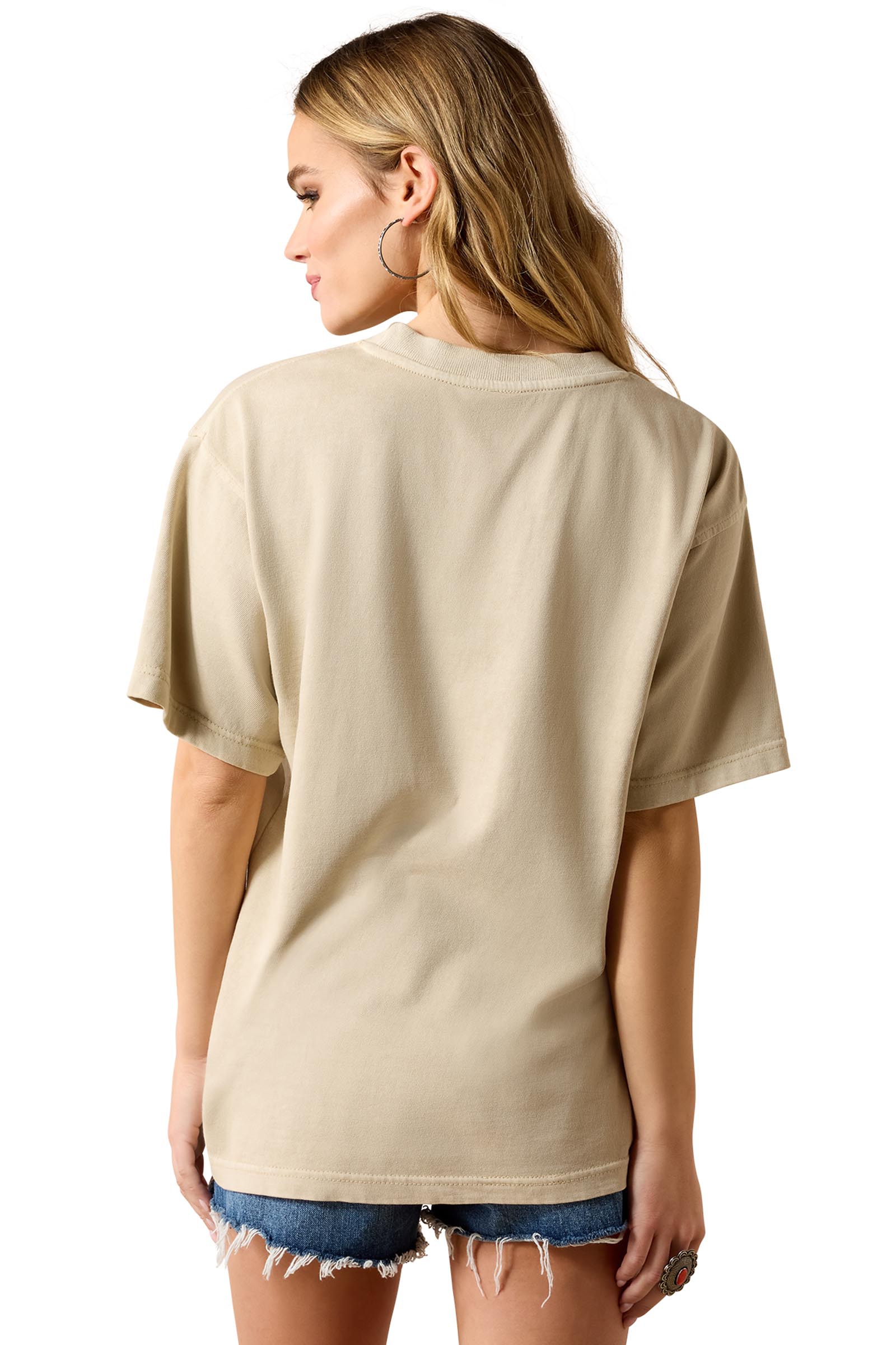 Ariat Dame Ariat Bull Rider Arched T-skjorte