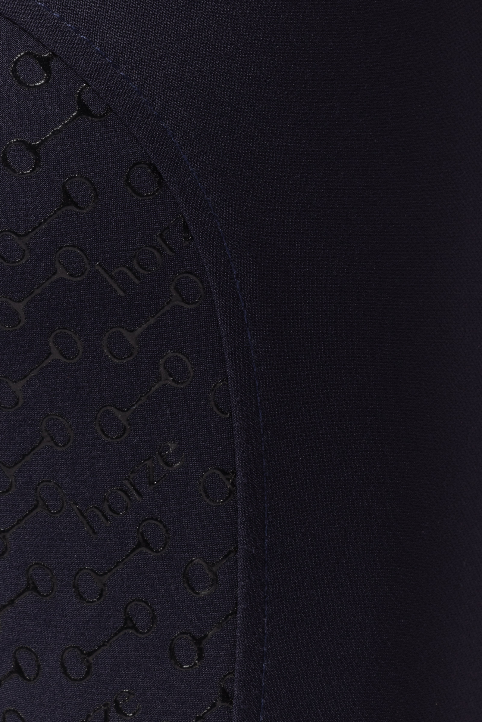 Horze Aubrey ridebukse, helforsterket med silikon, h&oslash;yt liv, barn