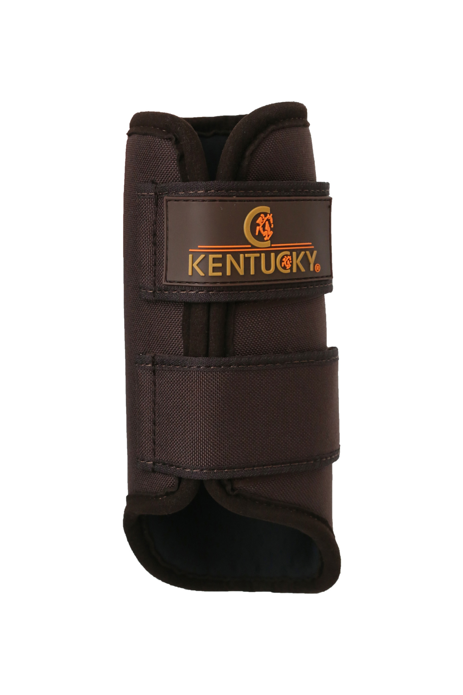 Brown Kentucky Horsewear 3D Spacer utebelegg front
