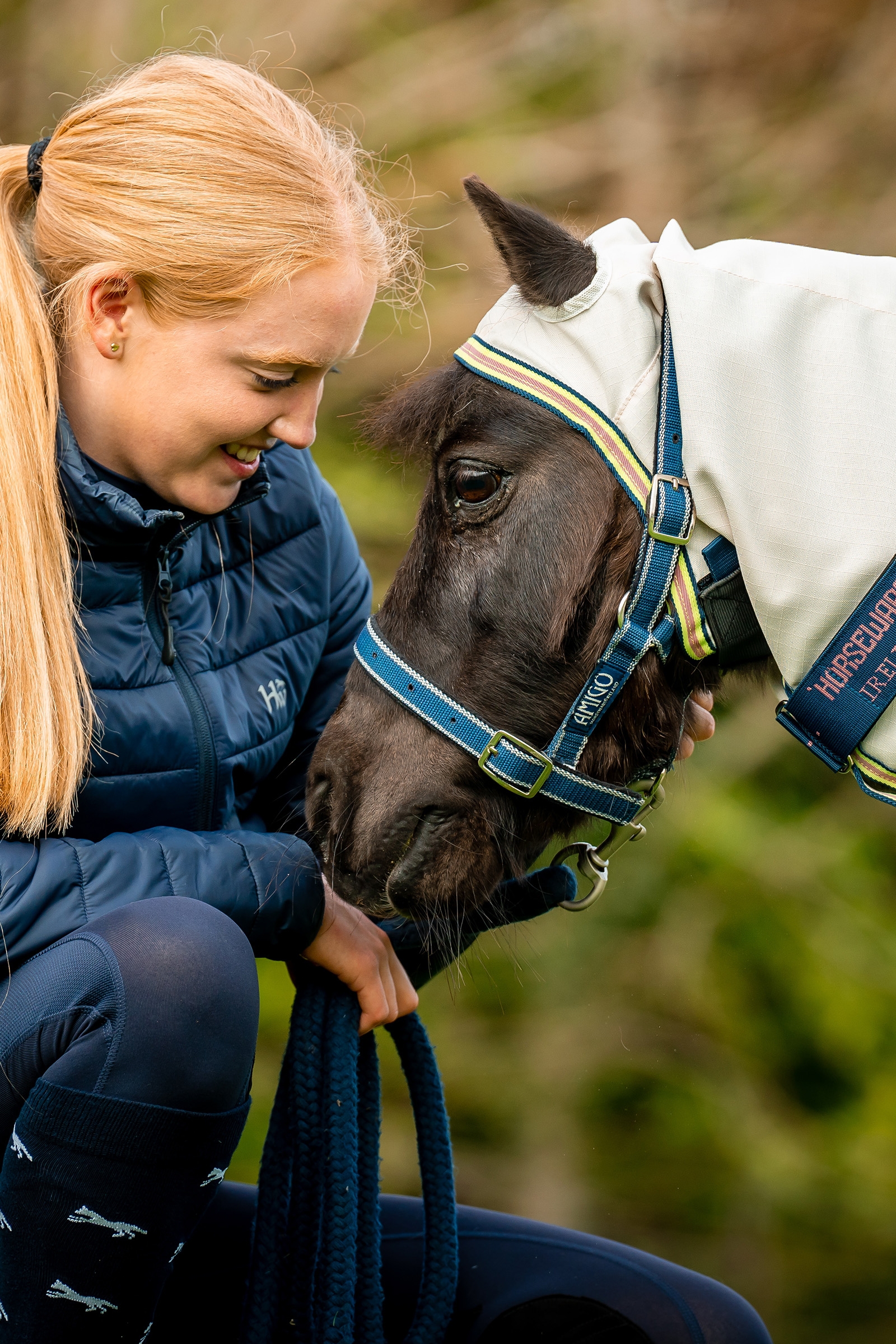 Horseware Amigo Ripstop Hoody Petite, fluedekken