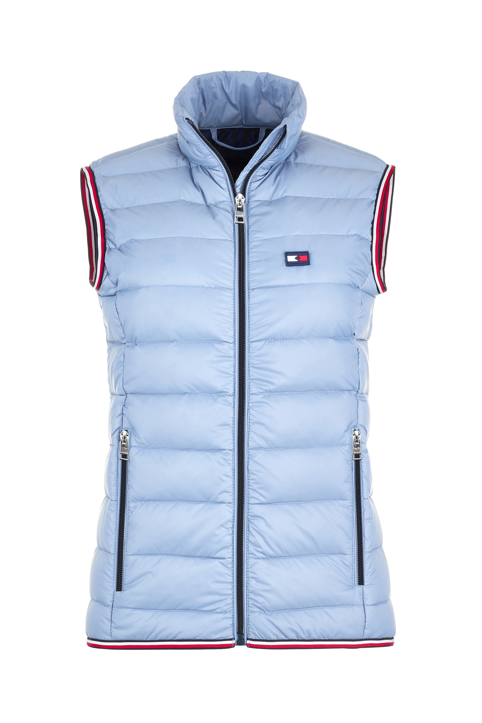 Moonlight Blue Tommy Hilfiger Equestrian lett damebodywarmer med Re-Down
