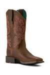 Ariat Round Up Wide Square Toe dame westernst&oslash;vler
